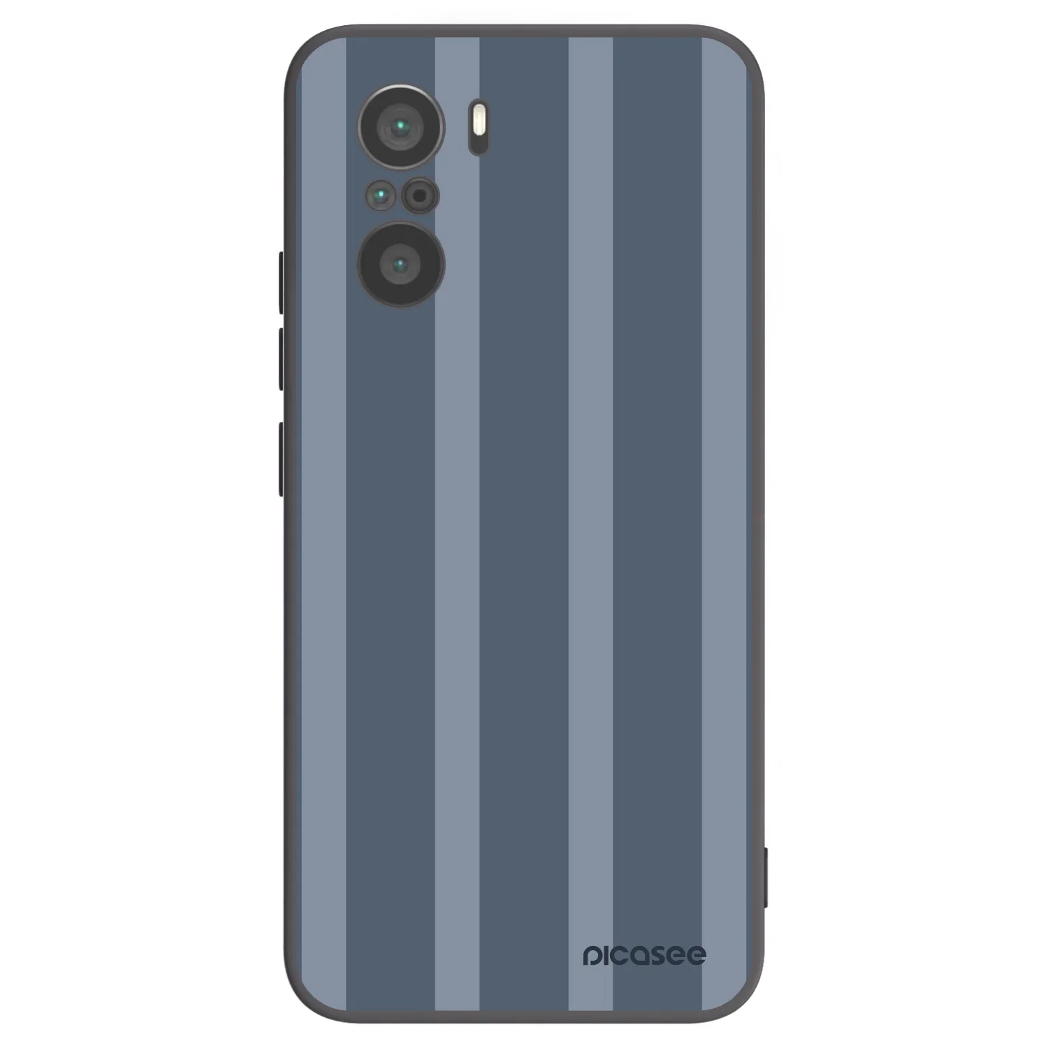 Picasee Xiaomi Poco F3 Hülle - Schwarzes Silikon - Midnight lounge