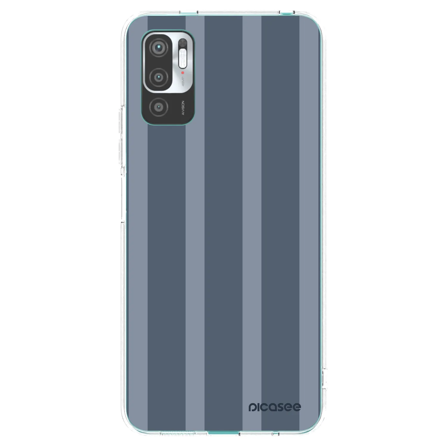 Picasee Xiaomi Redmi Note 10 5G Hülle - Transparentes Silikon - Midnight lounge