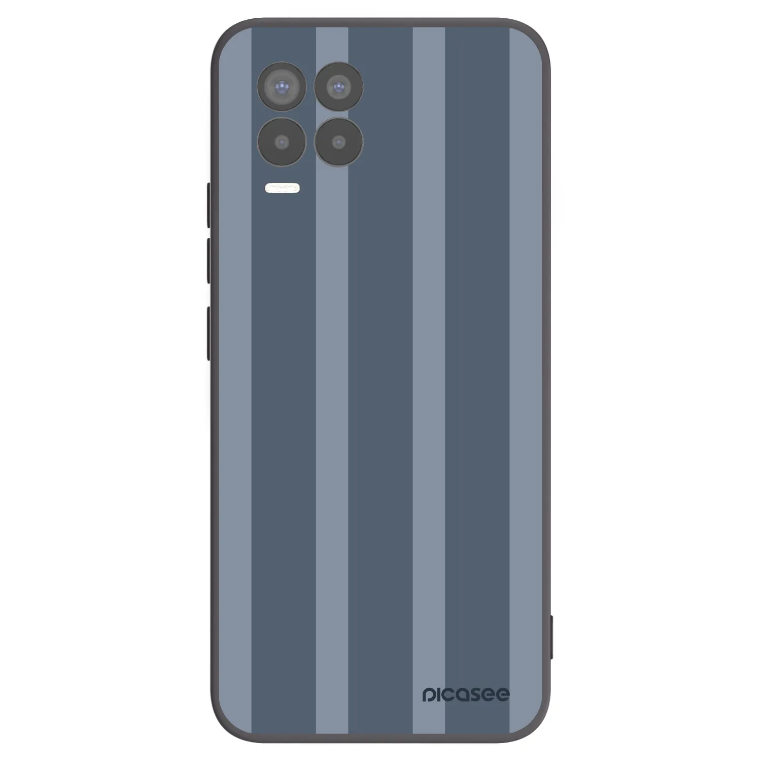 Picasee Realme 8 Pro Hülle - Schwarzes Silikon - Midnight lounge