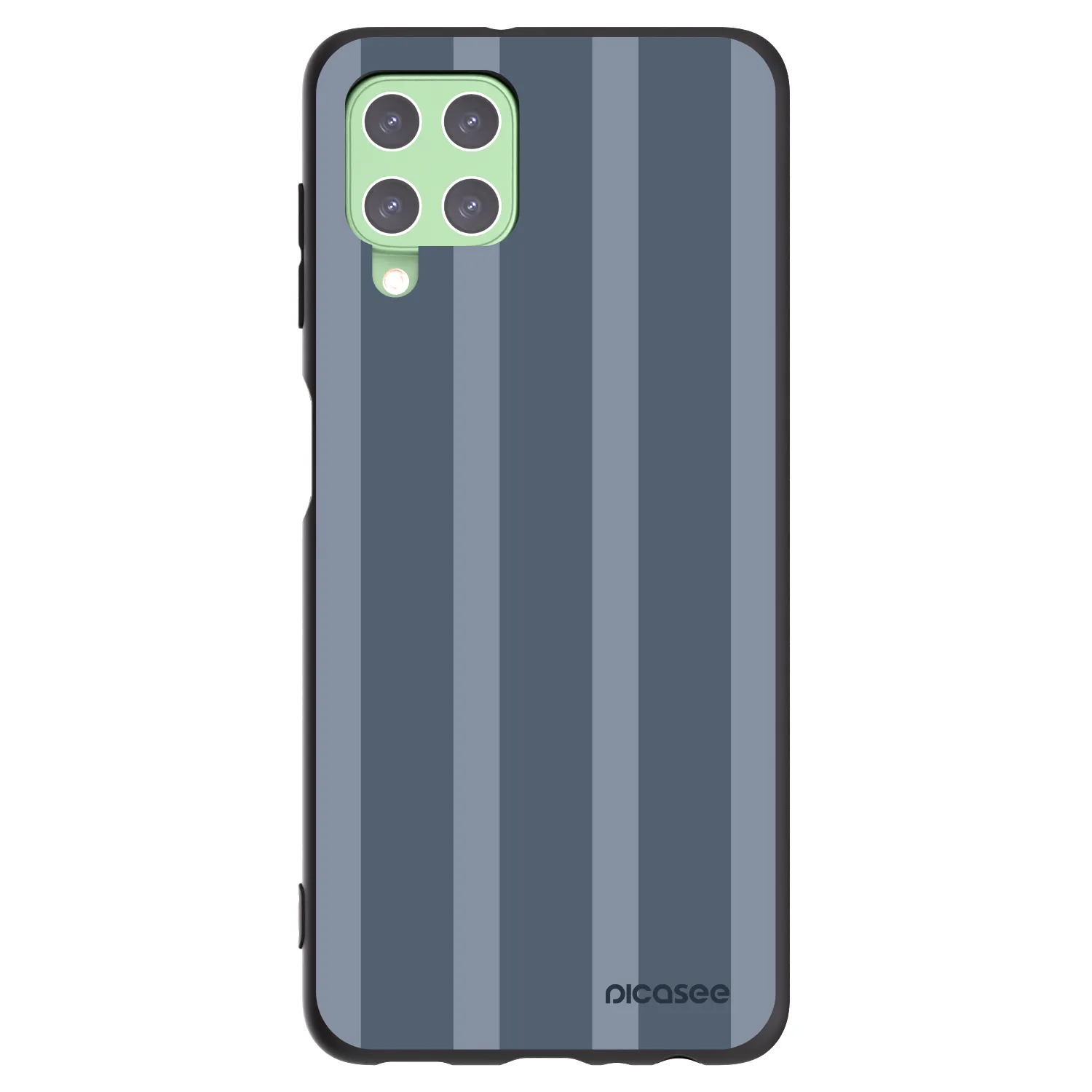 Picasee Samsung Galaxy A22 A225F 4G Hülle - Schwarzes Silikon - Midnight lounge