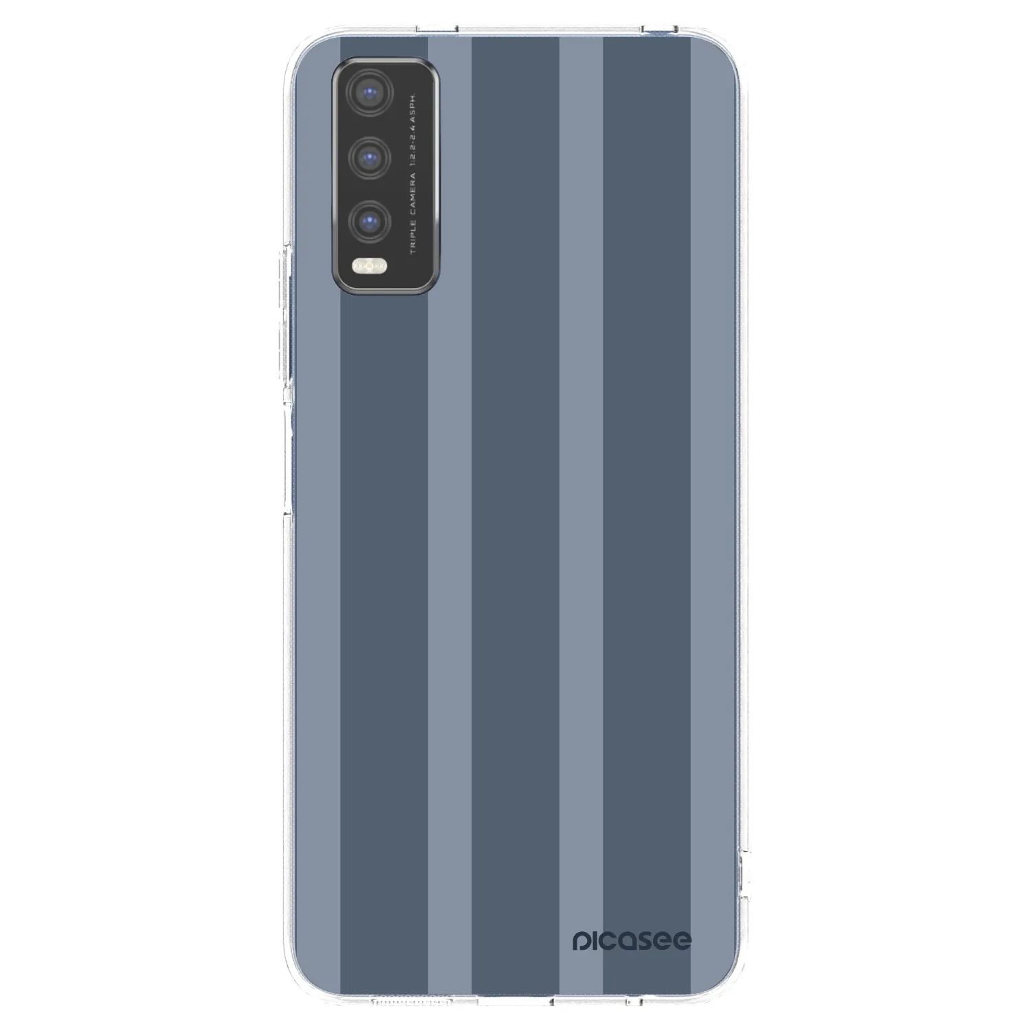 Picasee Vivo Y20s Hülle - Transparentes Silikon - Midnight lounge