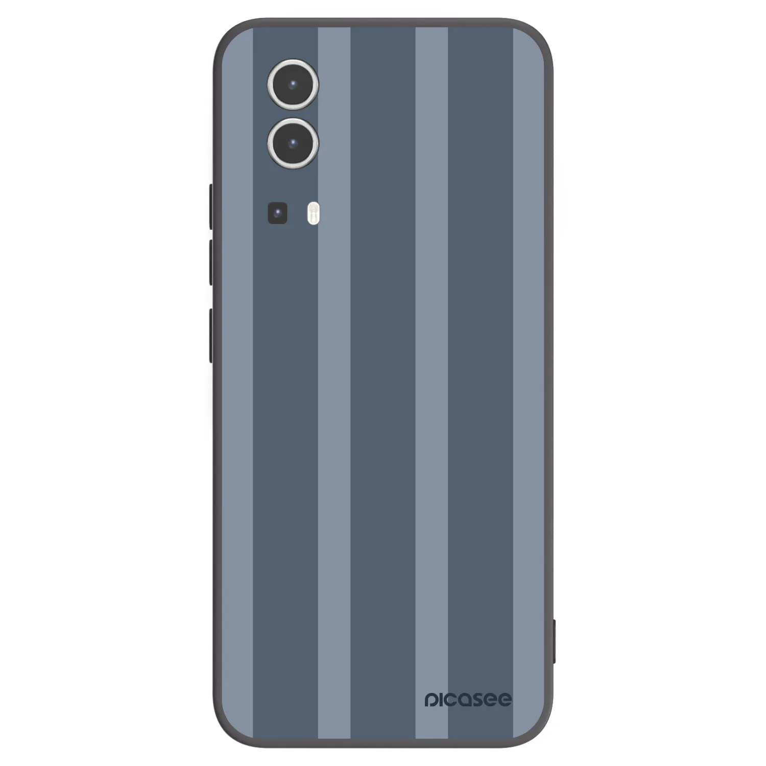 Picasee Vivo Y72 5G Hülle - Schwarzes Silikon - Midnight lounge