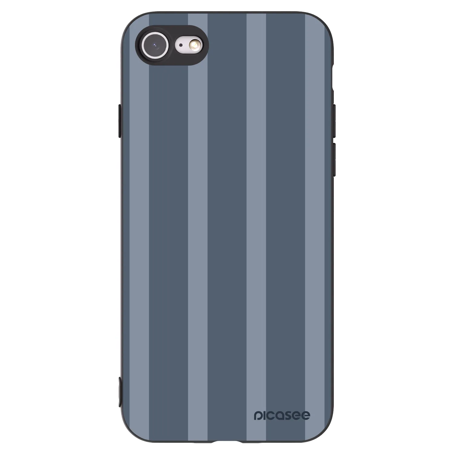 Picasee Apple iPhone SE 2022 Hülle - Schwarzes Silikon - Midnight lounge
