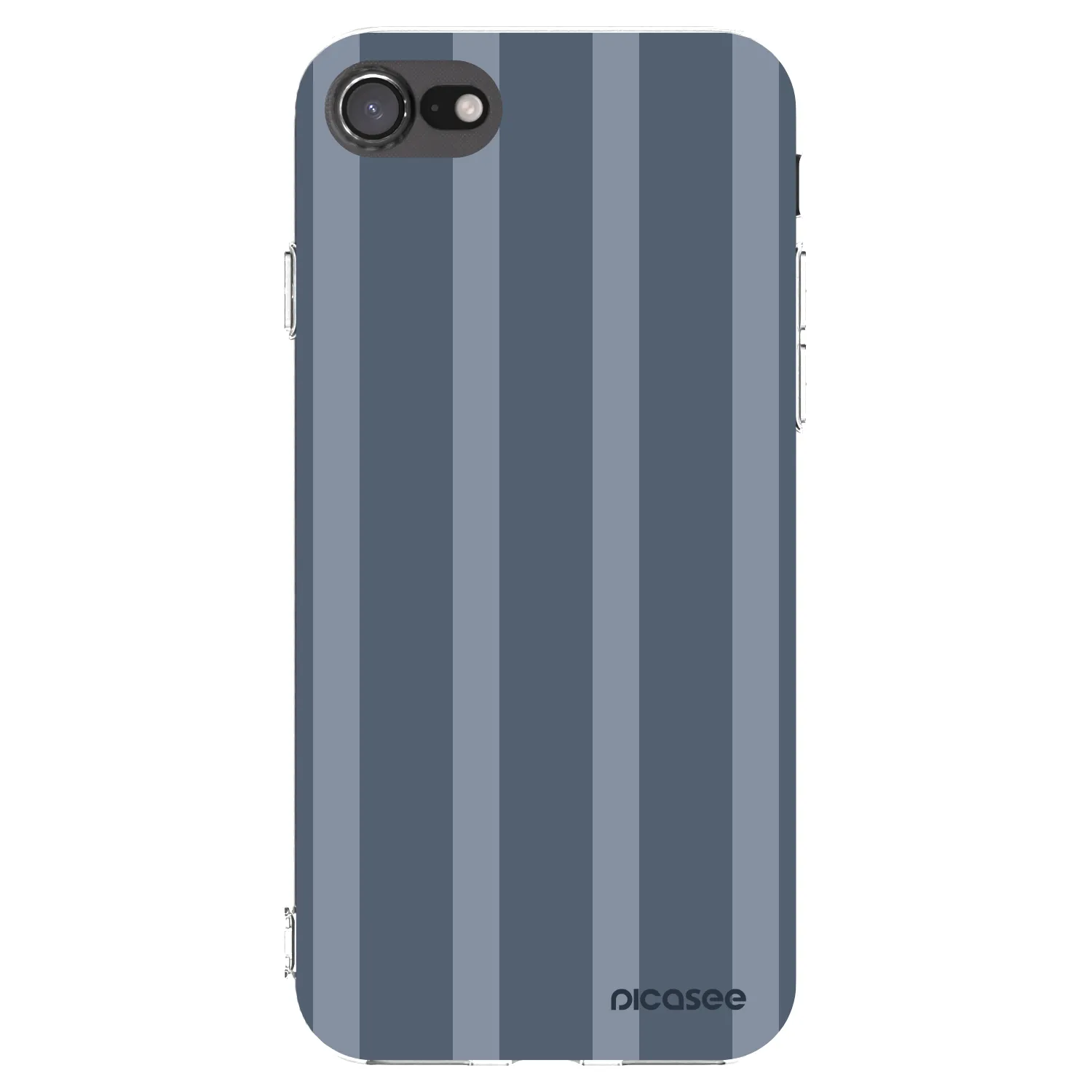 Picasee Apple iPhone SE 2022 Hülle - Transparentes Silikon - Midnight lounge