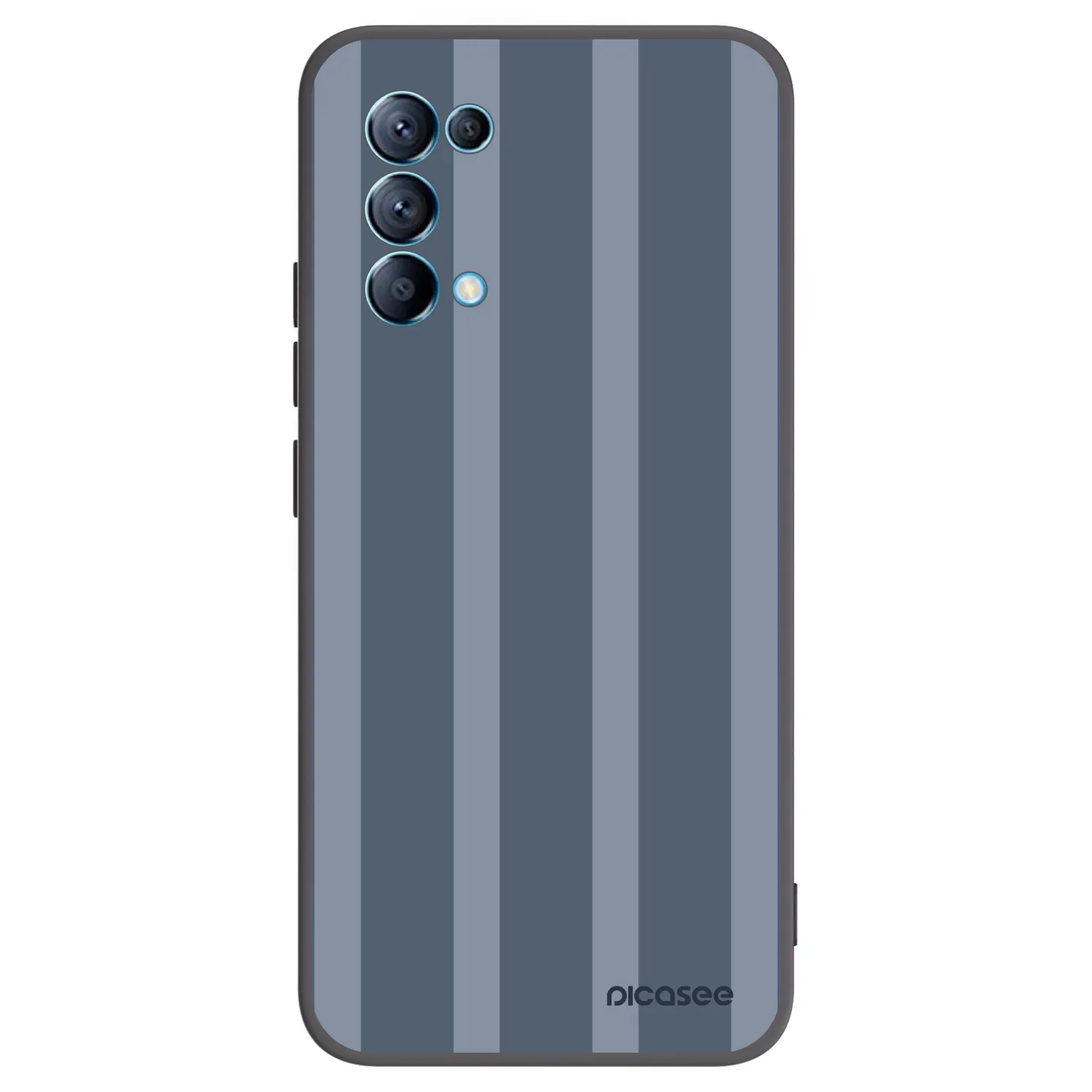 Picasee OPPO A16s Hülle - Schwarzes Silikon - Midnight lounge