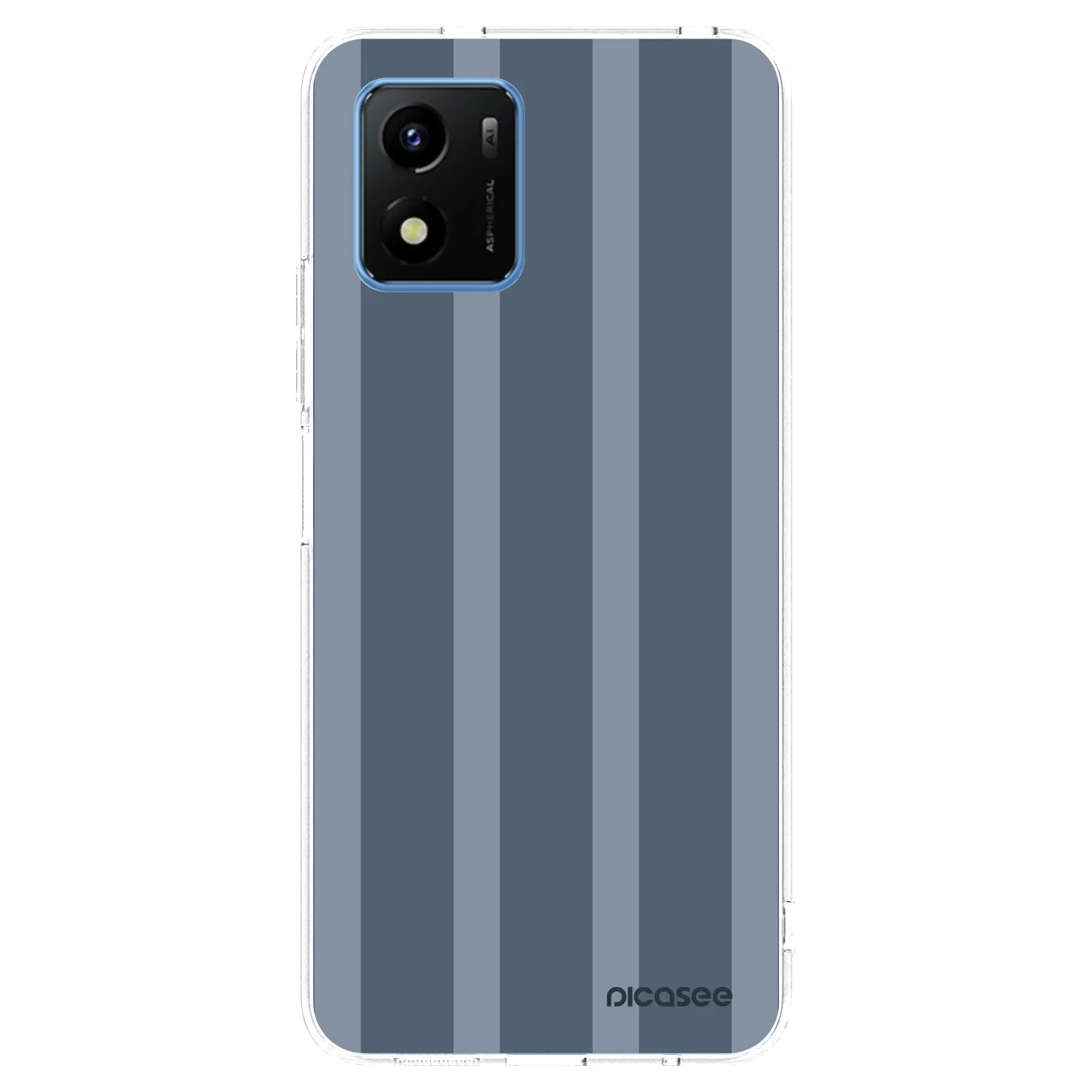 Picasee Vivo Y01 Hülle - Transparentes Silikon - Midnight lounge