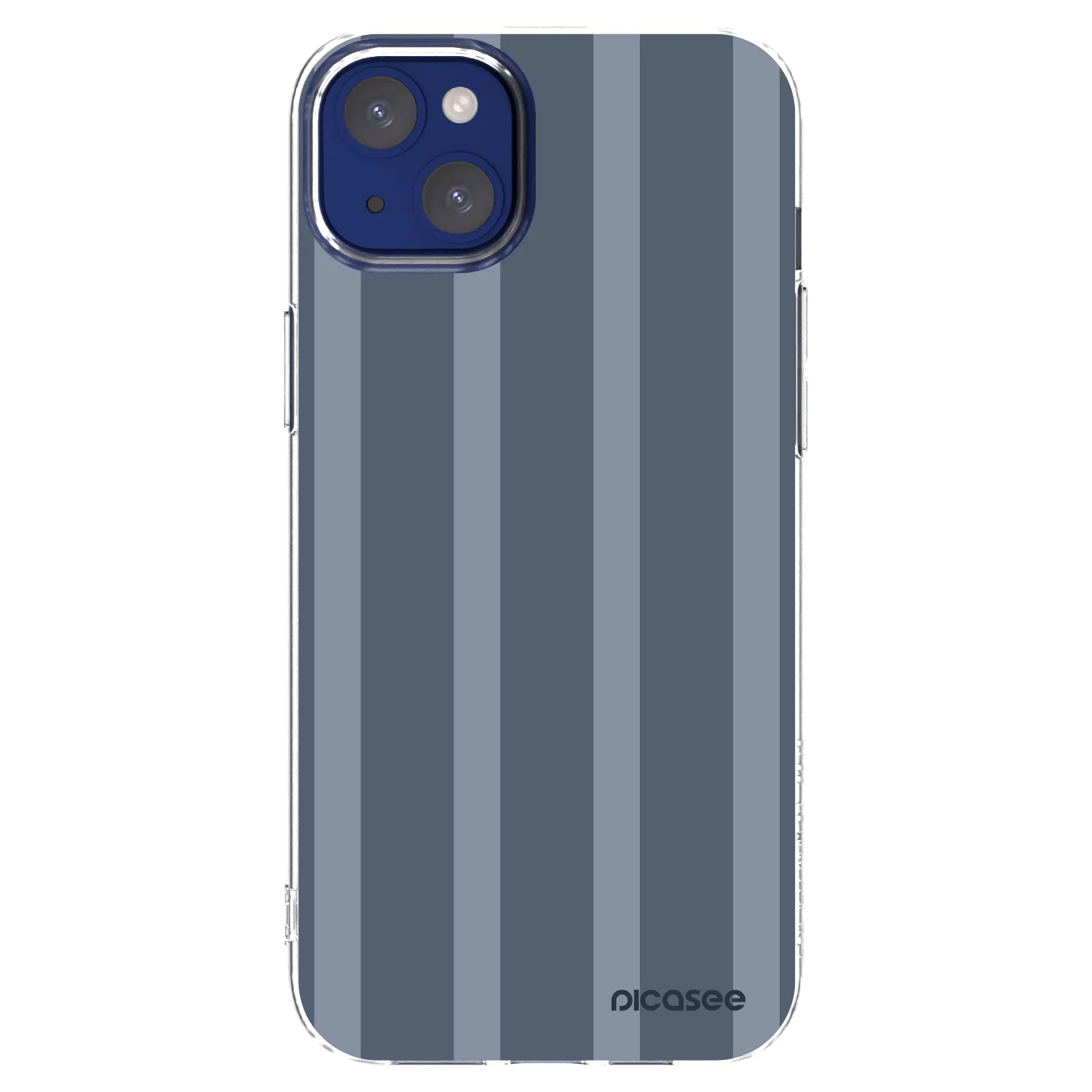 Picasee Apple iPhone 14 Plus Hülle - Transparentes Silikon - Midnight lounge