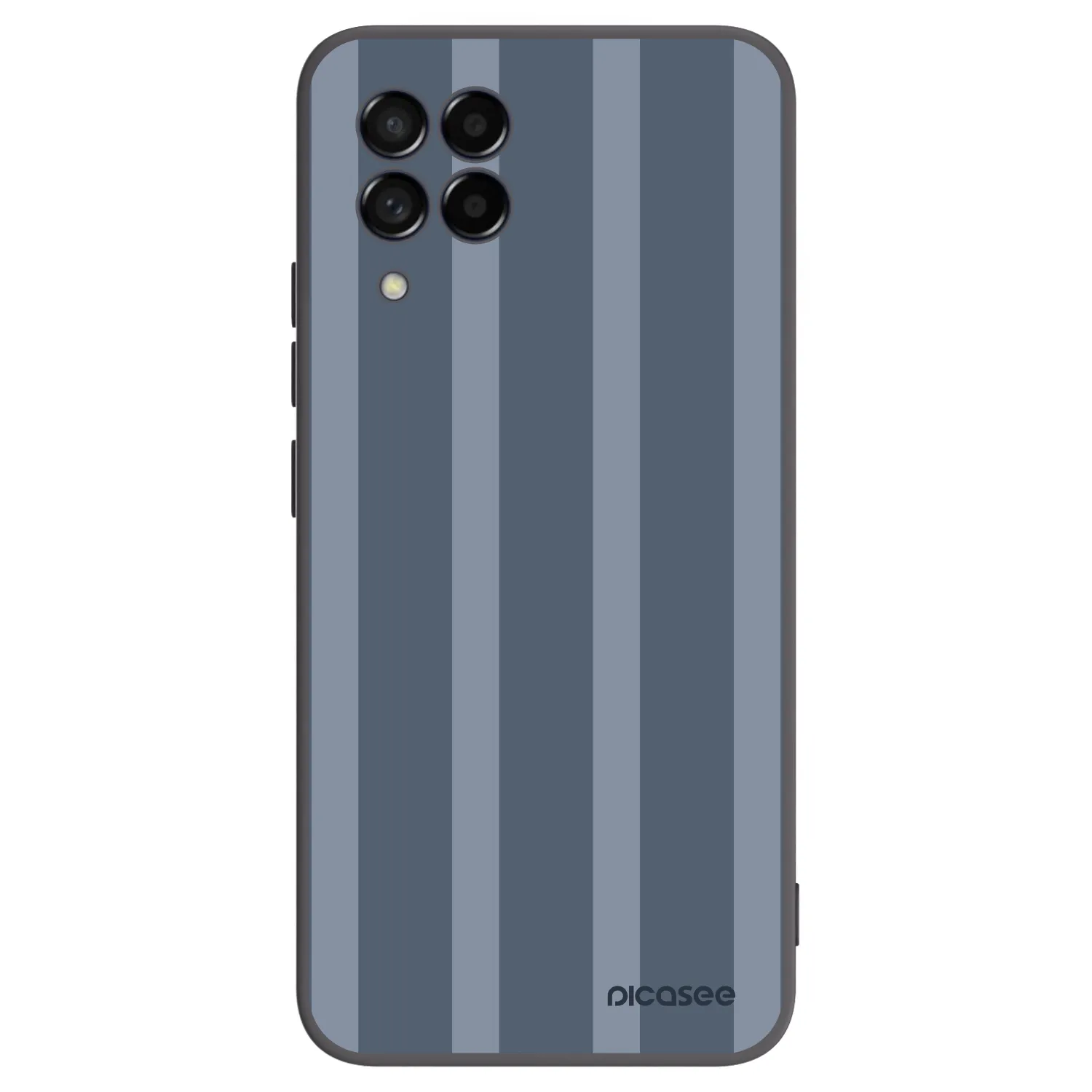 Picasee Samsung Galaxy M53 5G Hülle - Schwarzes Silikon - Midnight lounge