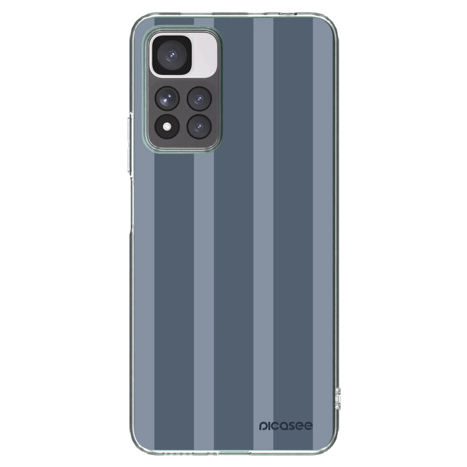 Picasee Xiaomi Redmi Note 11 Pro+ 5G Hülle - Transparentes Silikon - Midnight lounge