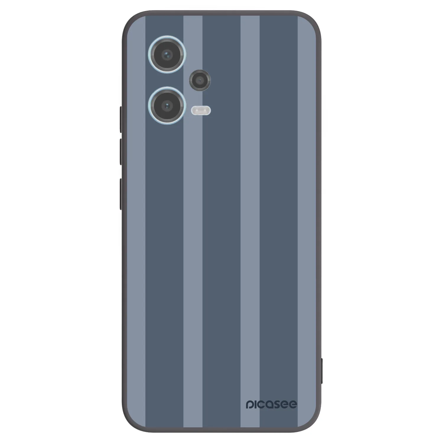 Picasee Xiaomi Redmi Note 12 5G Hülle - Schwarzes Silikon - Midnight lounge