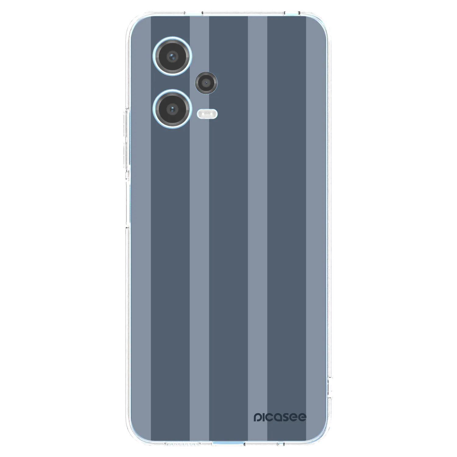 Picasee Xiaomi Redmi Note 12 5G Hülle - Transparentes Silikon - Midnight lounge