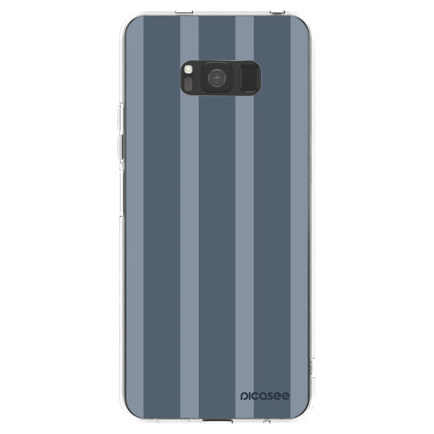 Picasee Samsung Galaxy S8 G950F Hülle - Transparentes Silikon - Midnight lounge