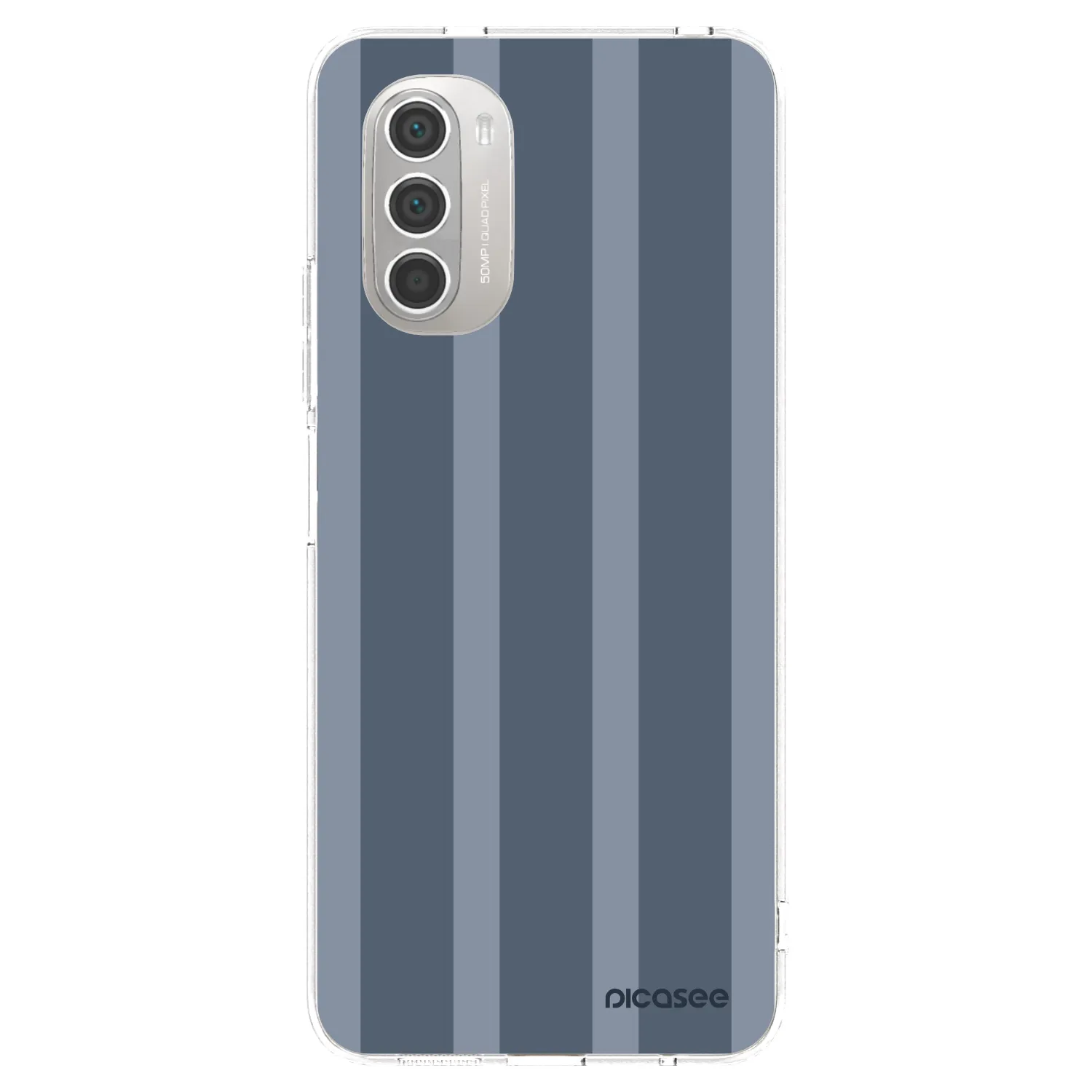 Picasee Motorola Moto G51 Hülle - Transparentes Silikon - Midnight lounge