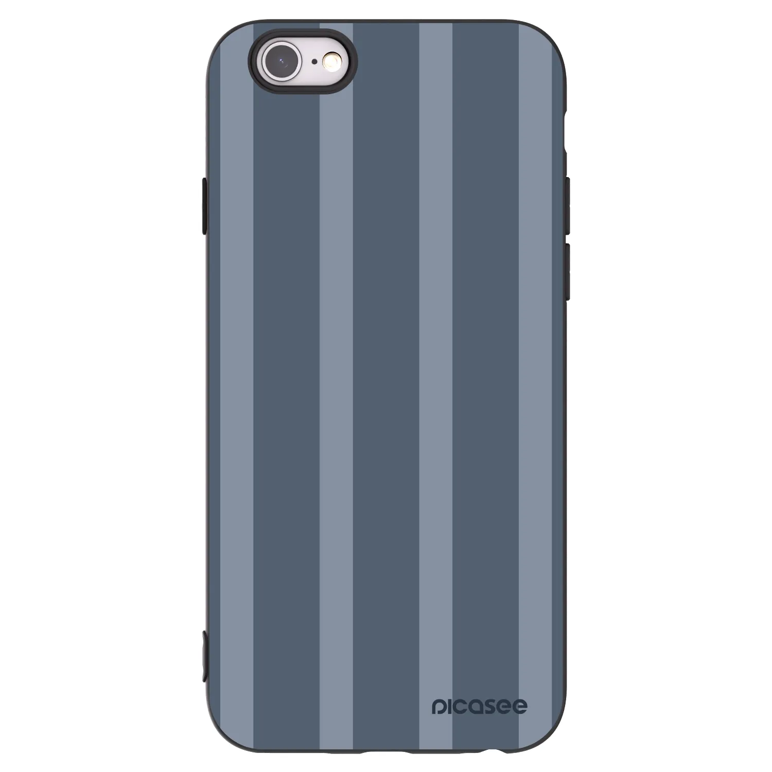 Picasee Apple iPhone 6/6S Hülle - Schwarzes Silikon - Midnight lounge