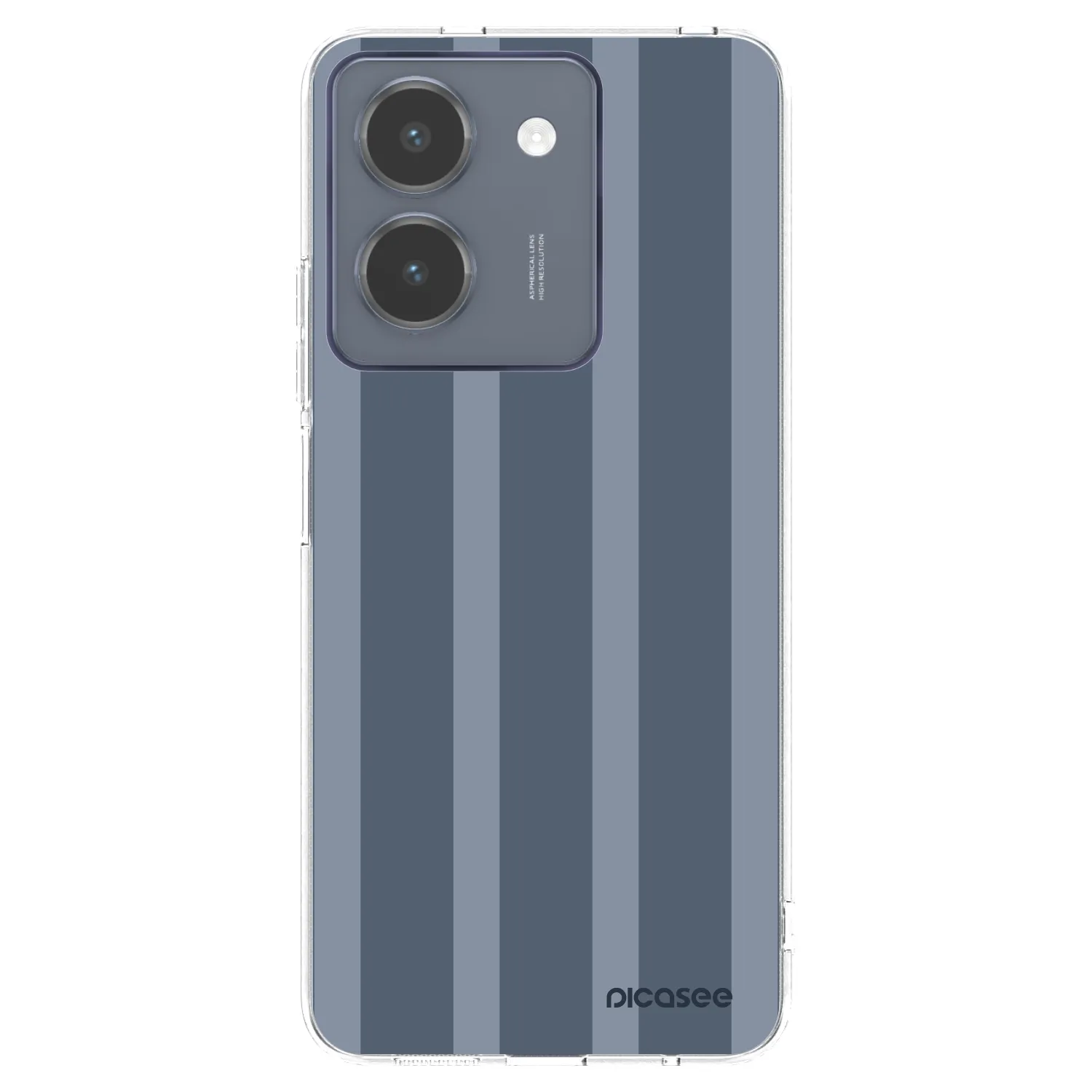 Picasee Vivo Y36 4G Hülle - Transparentes Silikon - Midnight lounge