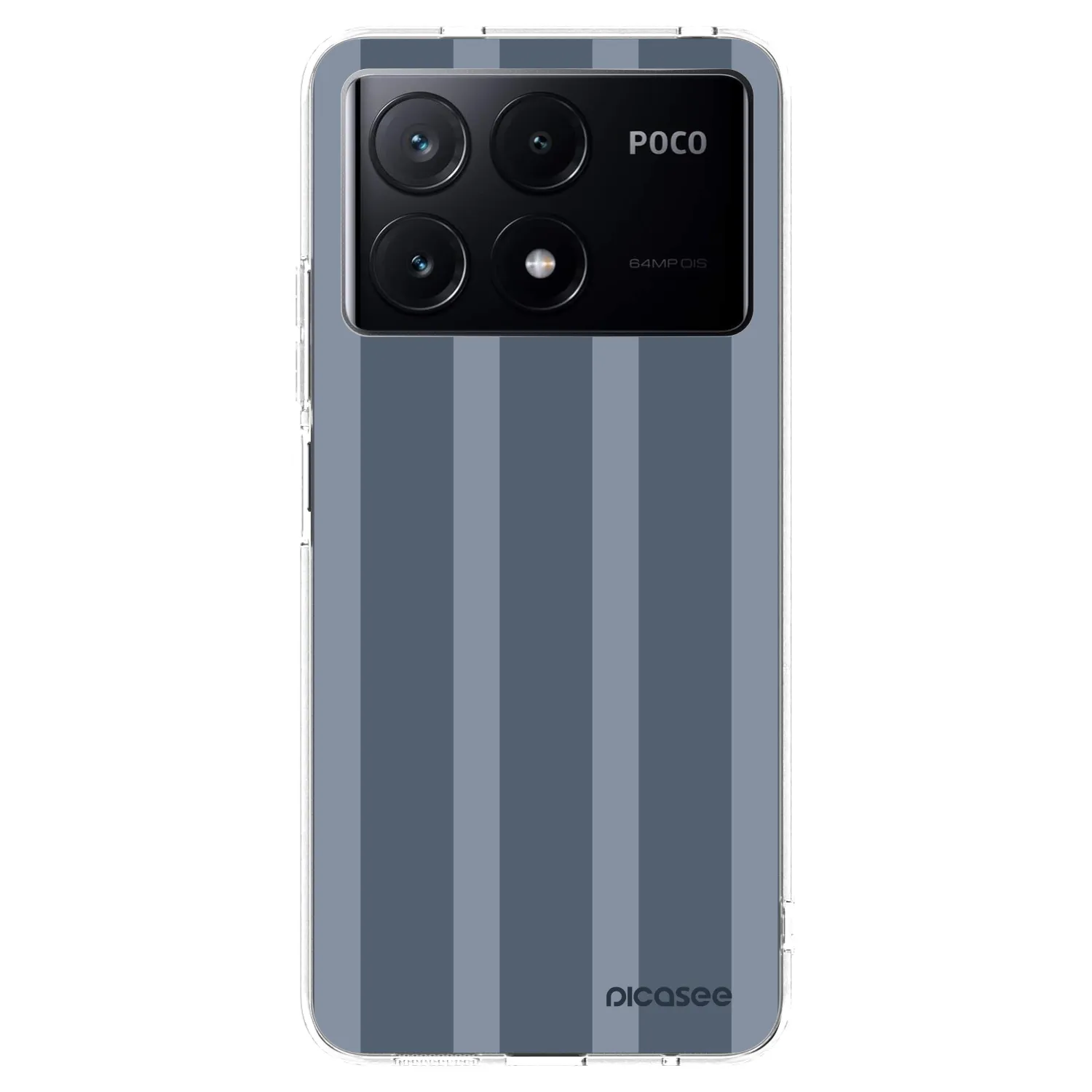 Picasee Xiaomi Poco X6 Pro Hülle - Transparentes Silikon - Midnight lounge