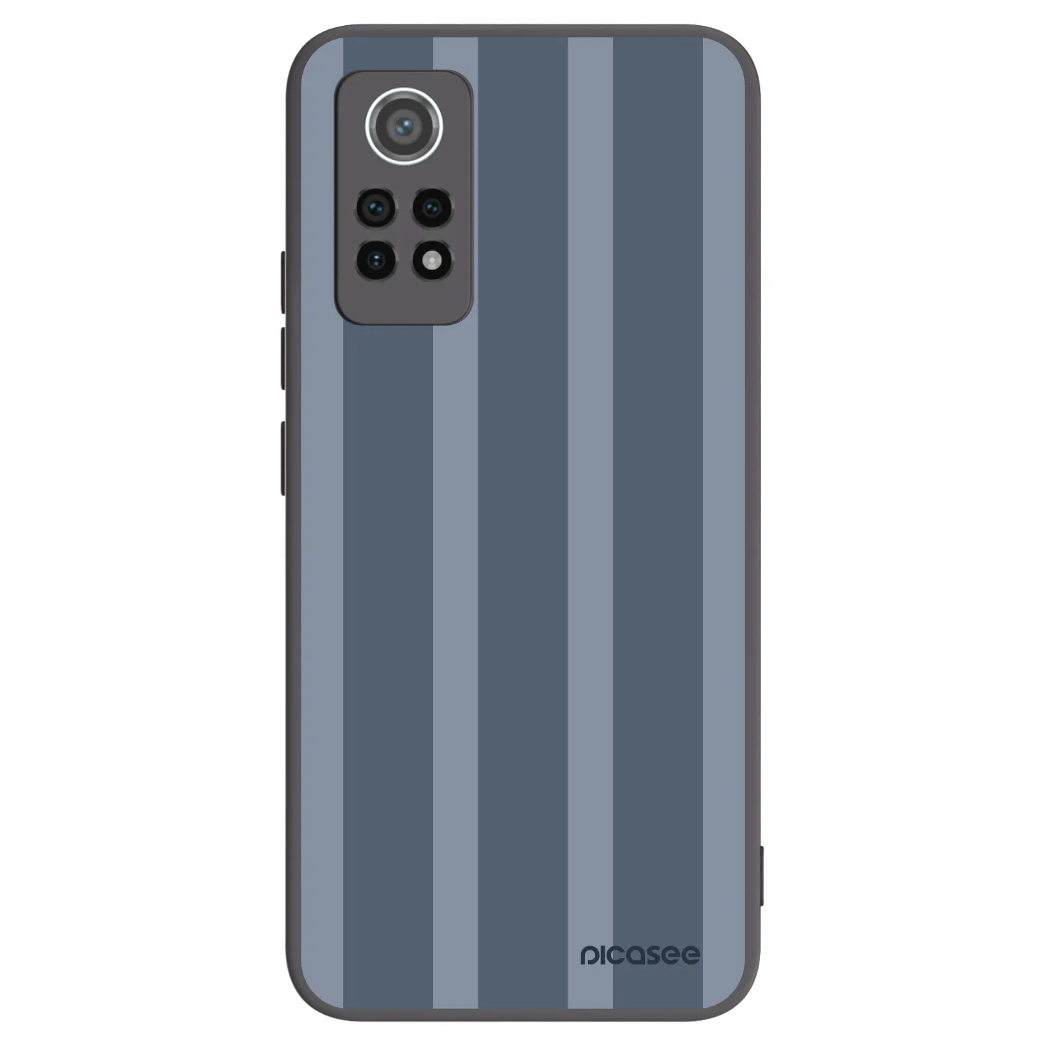 Picasee Xiaomi Redmi Note 12 Pro 4G Hülle - Schwarzes Silikon - Midnight lounge