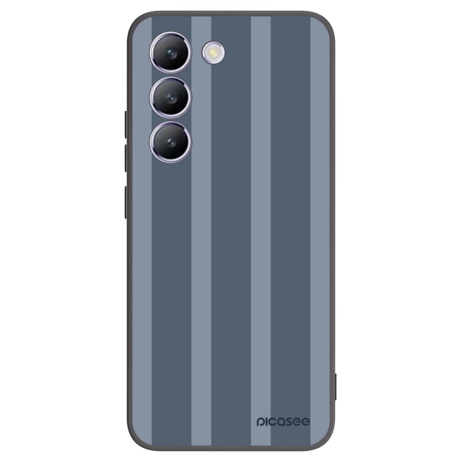 Picasee Vivo V40 SE 5G Hülle - Schwarzes Silikon - Midnight lounge
