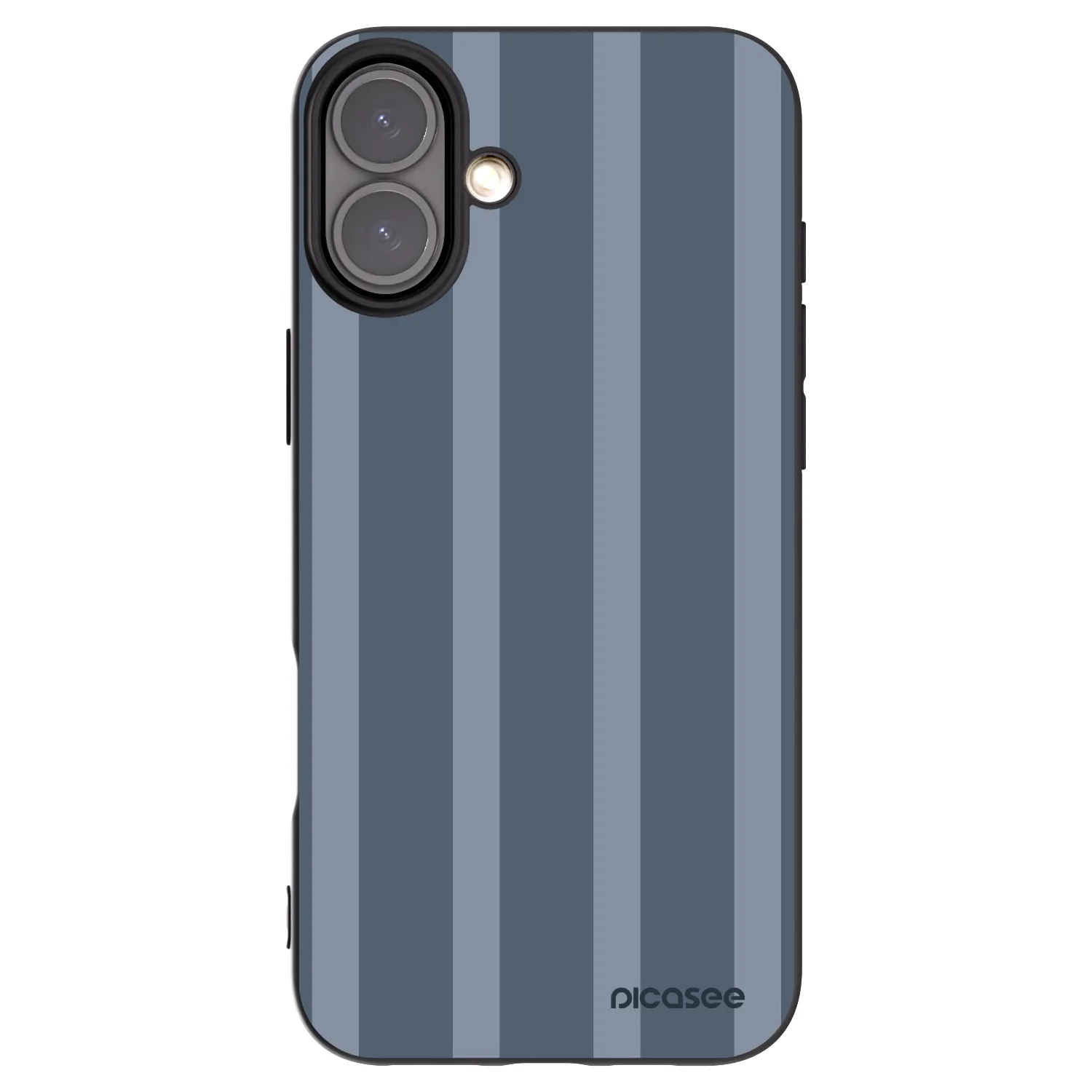 Picasee Apple iPhone 16 Plus Hülle - Schwarzes Silikon - Midnight lounge