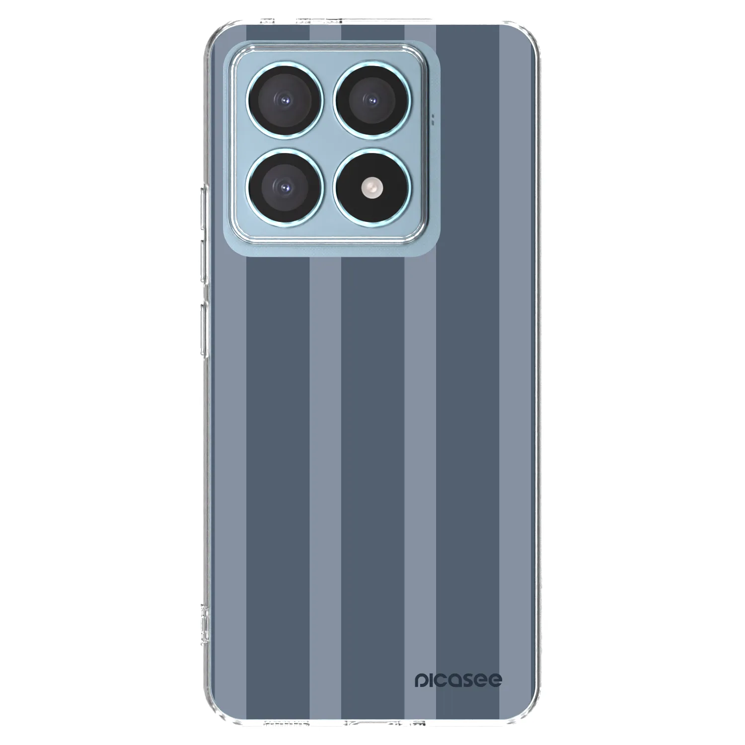 Picasee Xiaomi 14T Pro Hülle - Transparentes Silikon - Midnight lounge