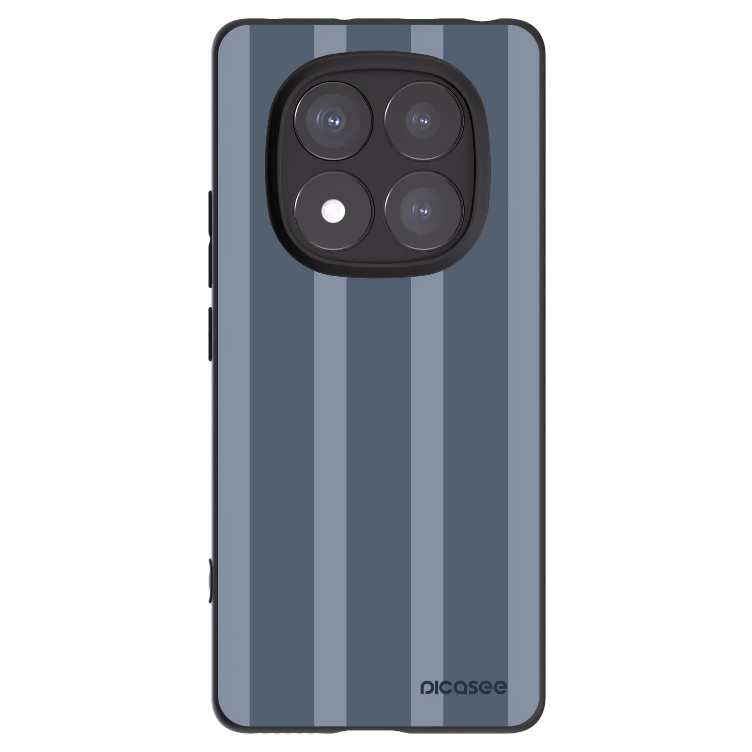 Picasee Xiaomi Redmi Note 14 Pro 5G Hülle - Schwarzes Silikon - Midnight lounge