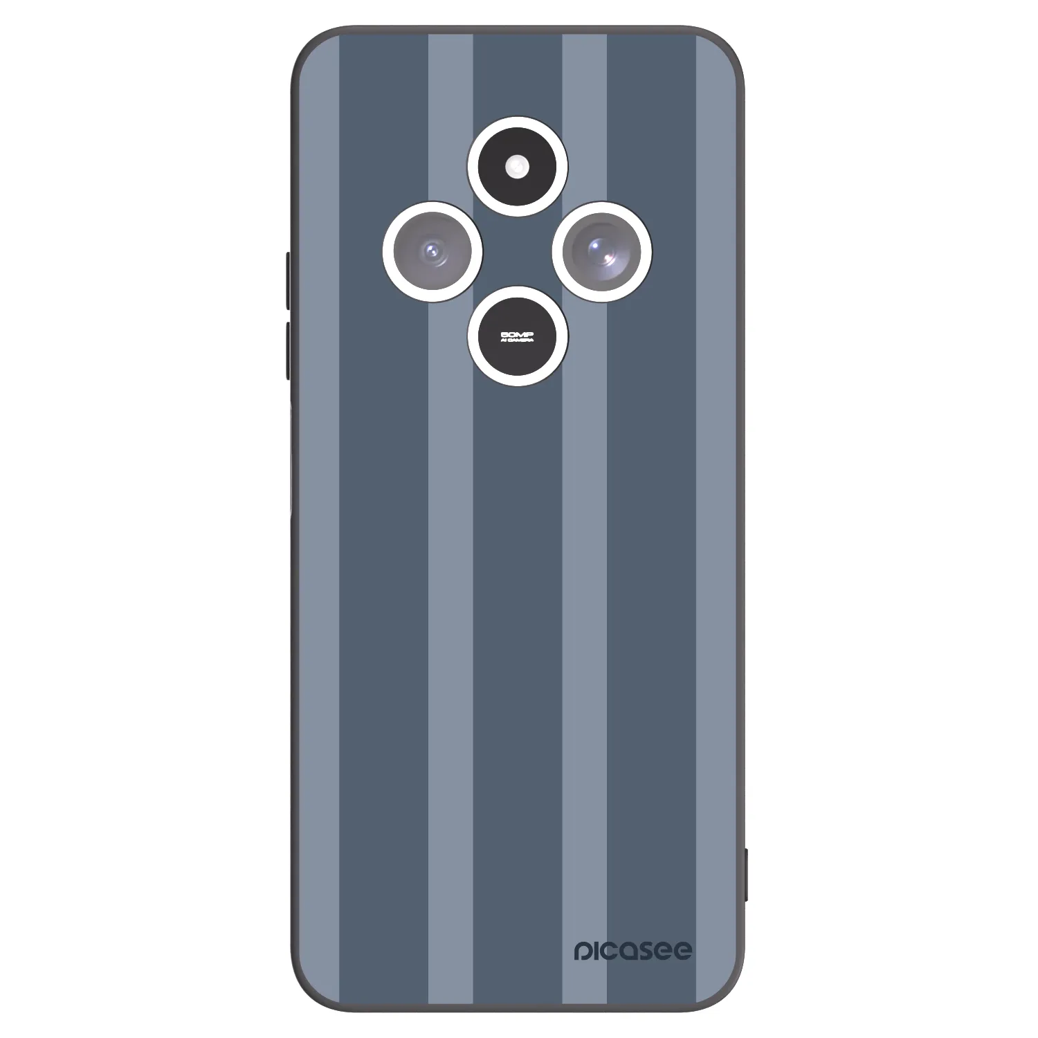 Picasee Xiaomi Redmi 14C Hülle - Schwarzes Silikon - Midnight lounge