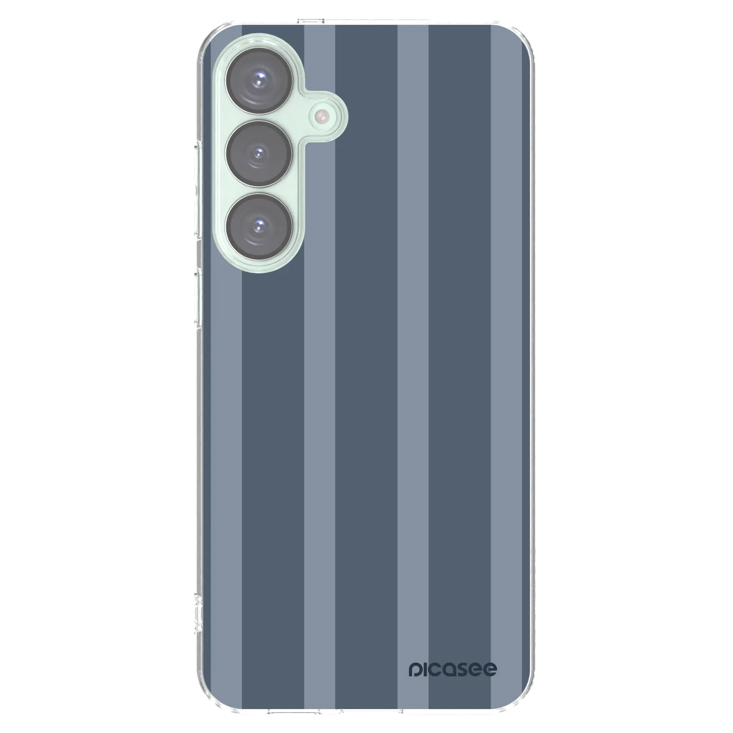 Picasee Samsung Galaxy S25+ 5G Hülle - Transparentes Silikon - Midnight lounge