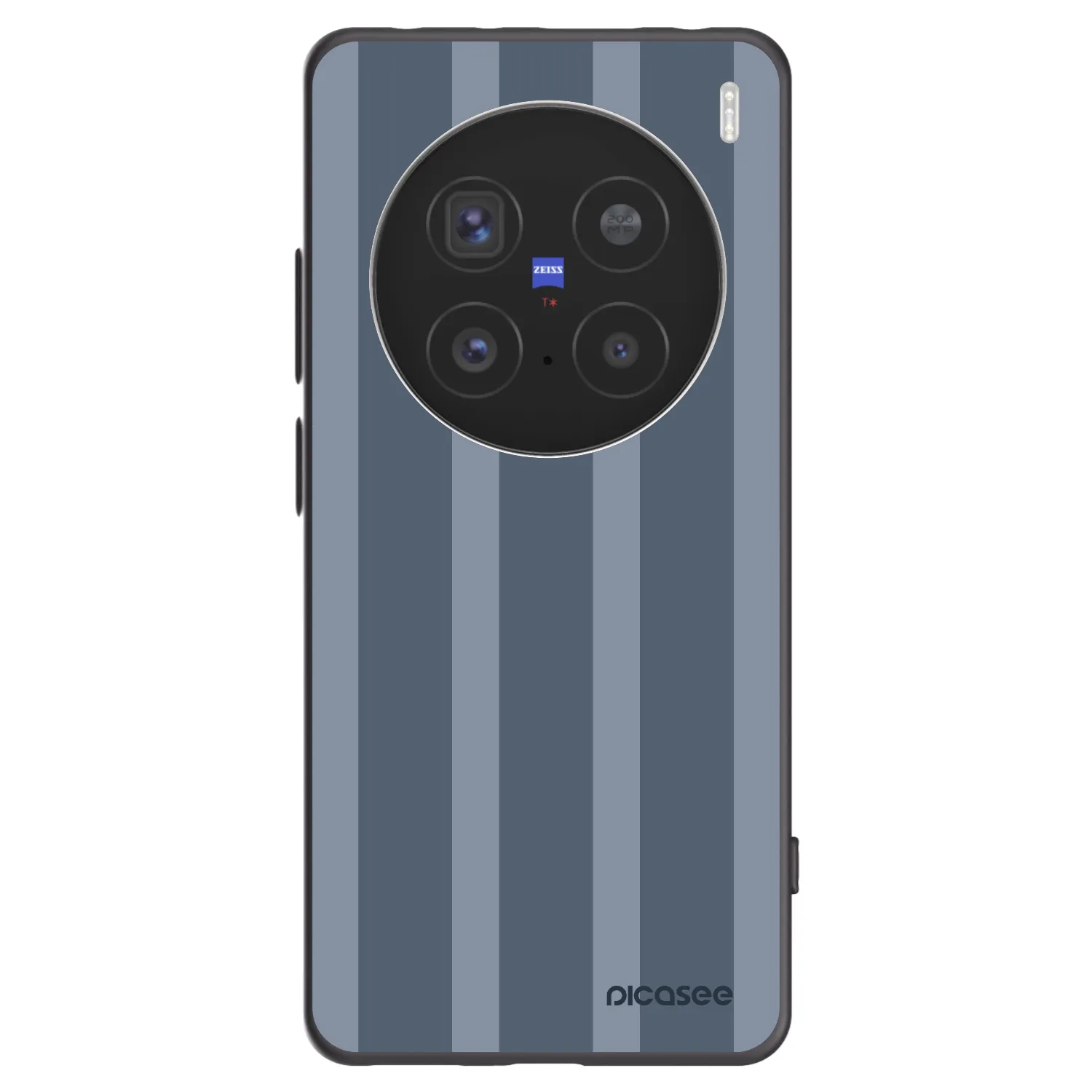Picasee Vivo X200 Pro Hülle - Schwarzes Silikon - Midnight lounge