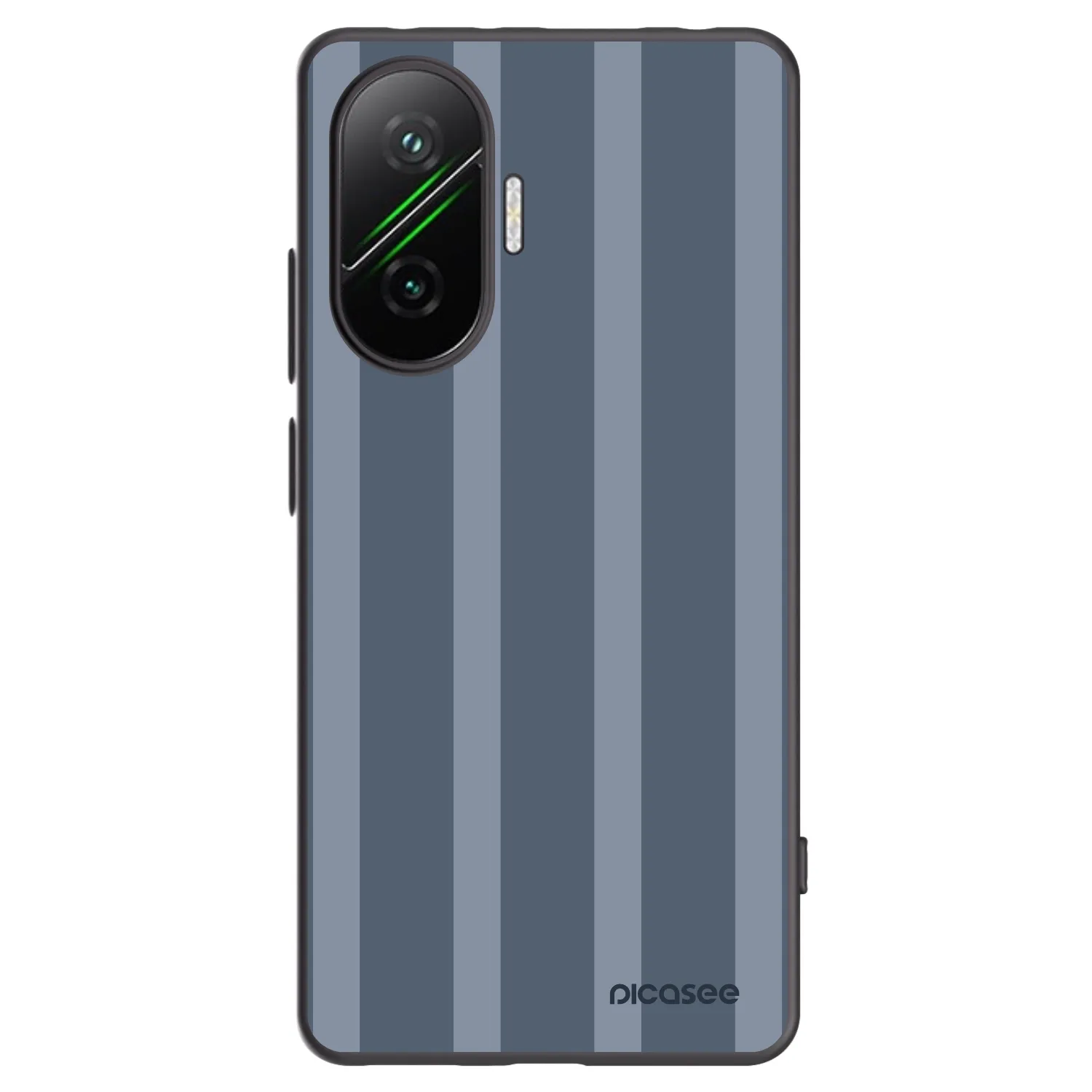 Picasee Xiaomi Poco F7 Pro 5G Hülle - Schwarzes Silikon - Midnight lounge