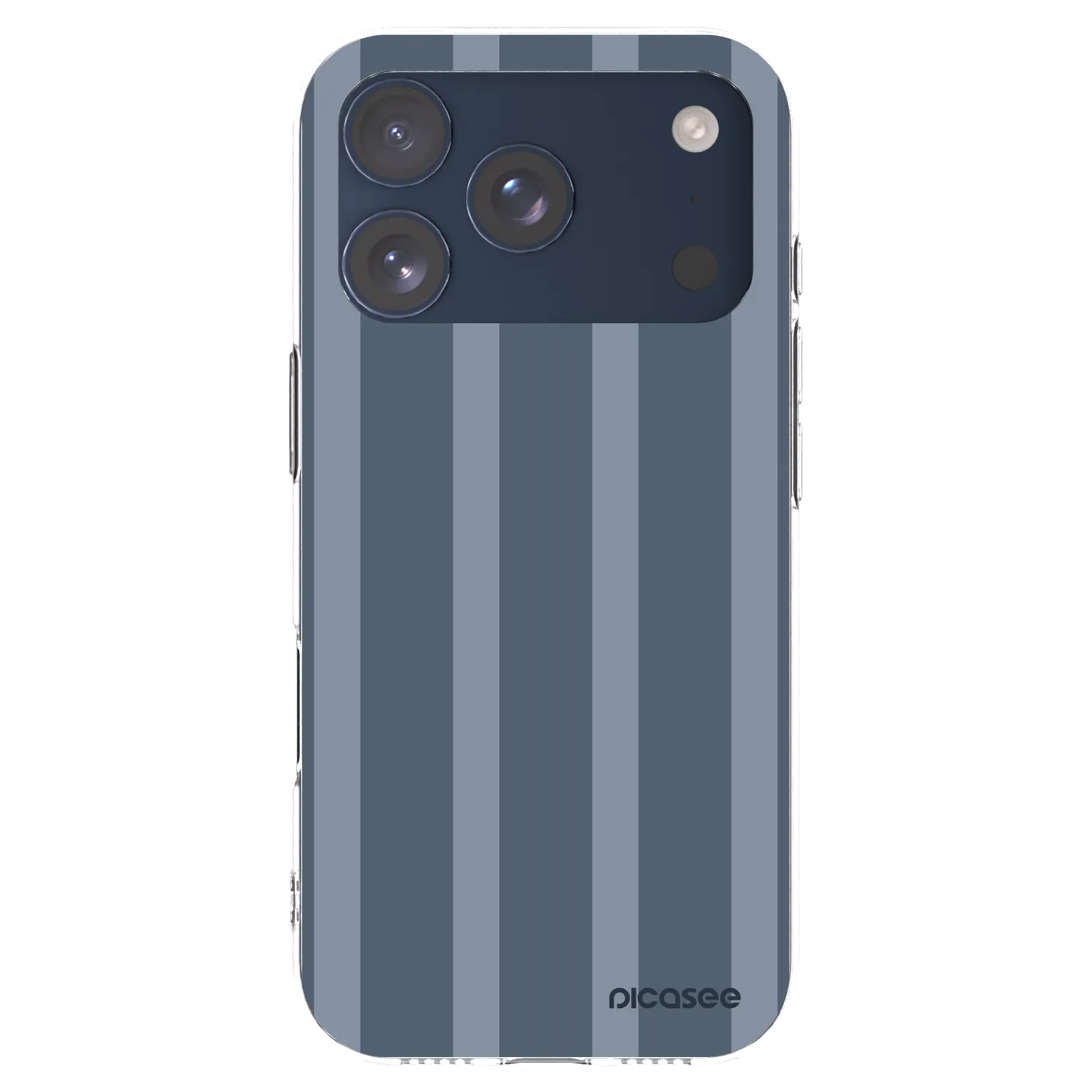 Picasee Apple iPhone 17 Pro Hülle - Transparentes Silikon - Midnight lounge