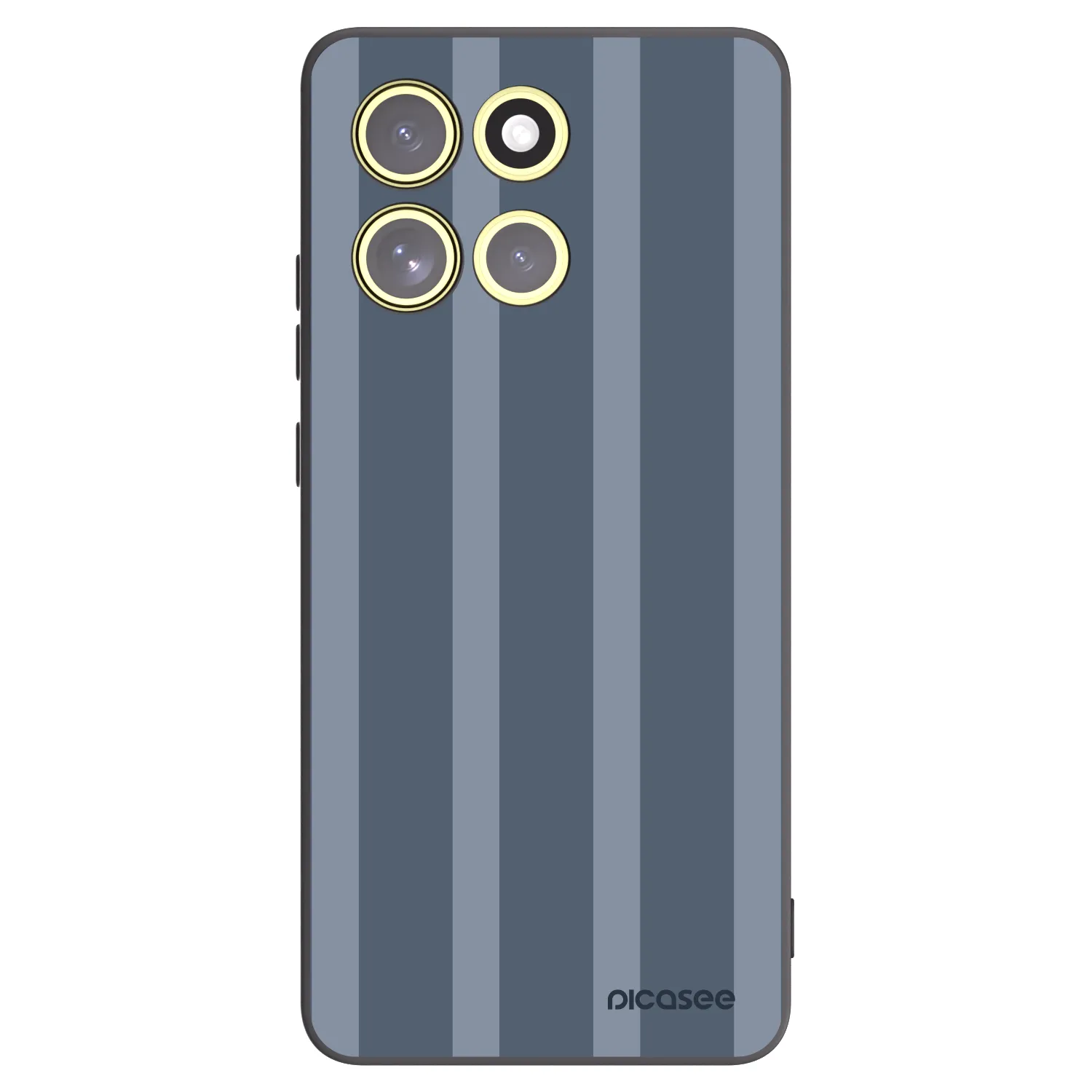 Picasee Motorola Moto G86 5G Hülle - Schwarzes Silikon - Midnight lounge