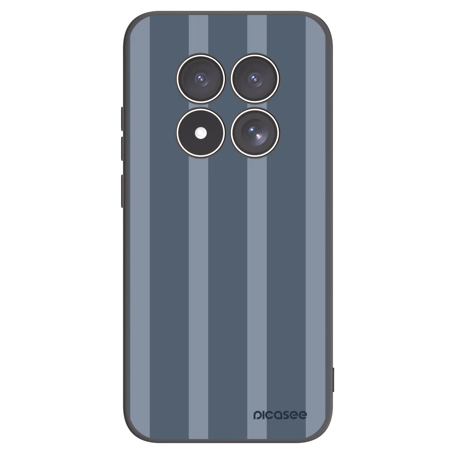 Picasee Xiaomi Redmi Note 15 Pro 4G Hülle - Schwarzes Silikon - Midnight lounge