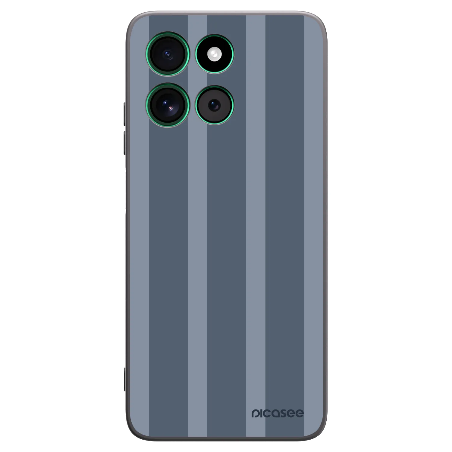 Picasee Motorola Moto G57 Power Hülle - Schwarzes Silikon - Midnight lounge