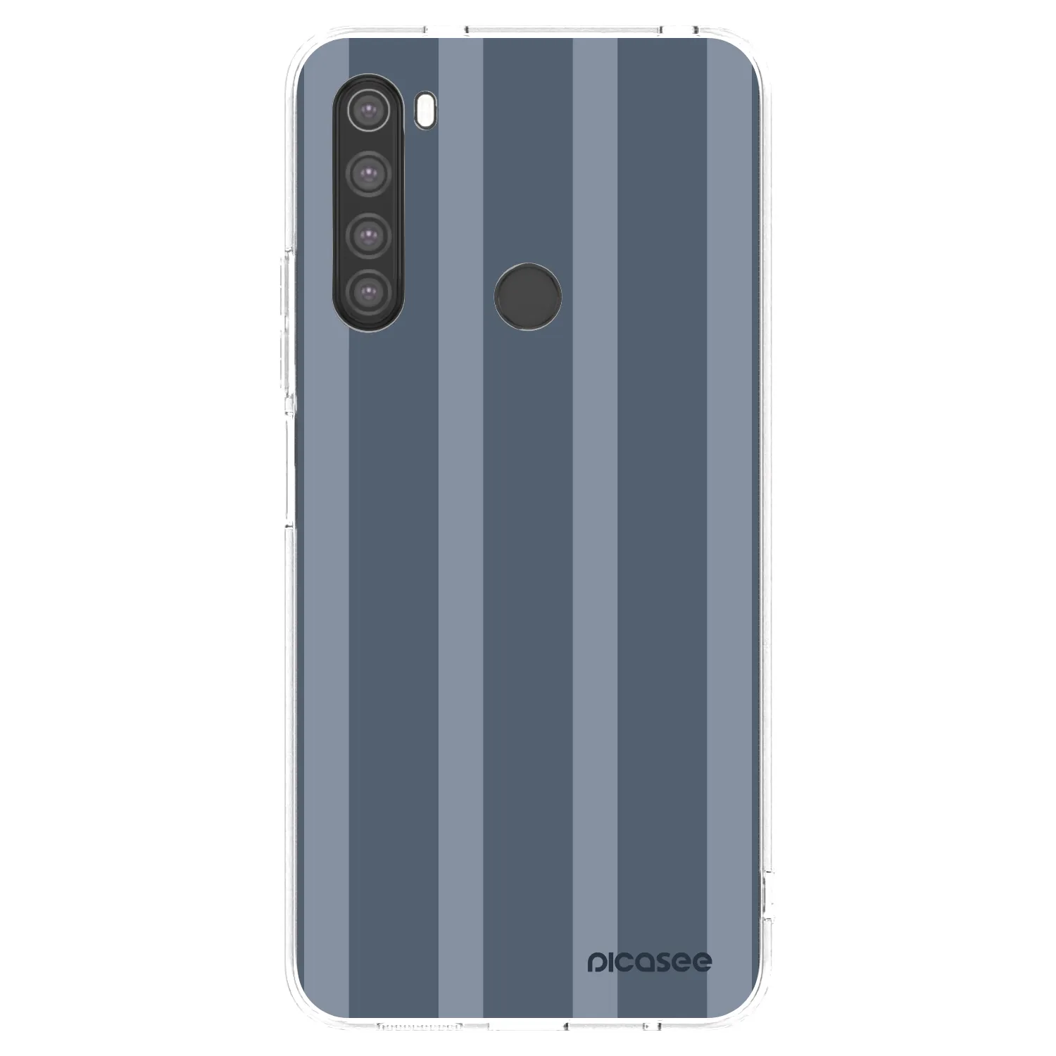 Picasee Xiaomi Redmi Note 8 Hülle - Transparentes Silikon - Midnight lounge