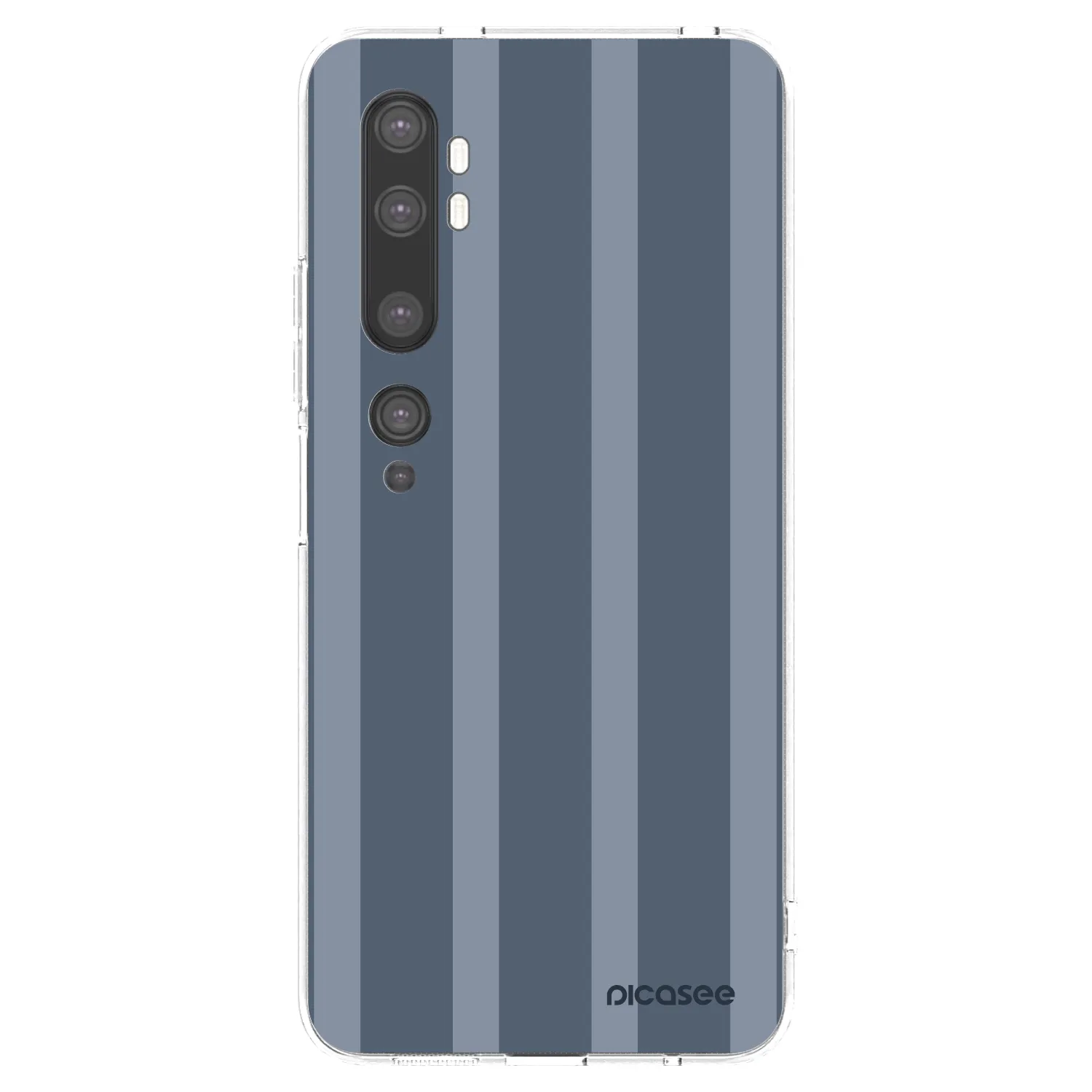 Picasee Xiaomi Mi Note 10 (Pro) Hülle - Transparentes Silikon - Midnight lounge