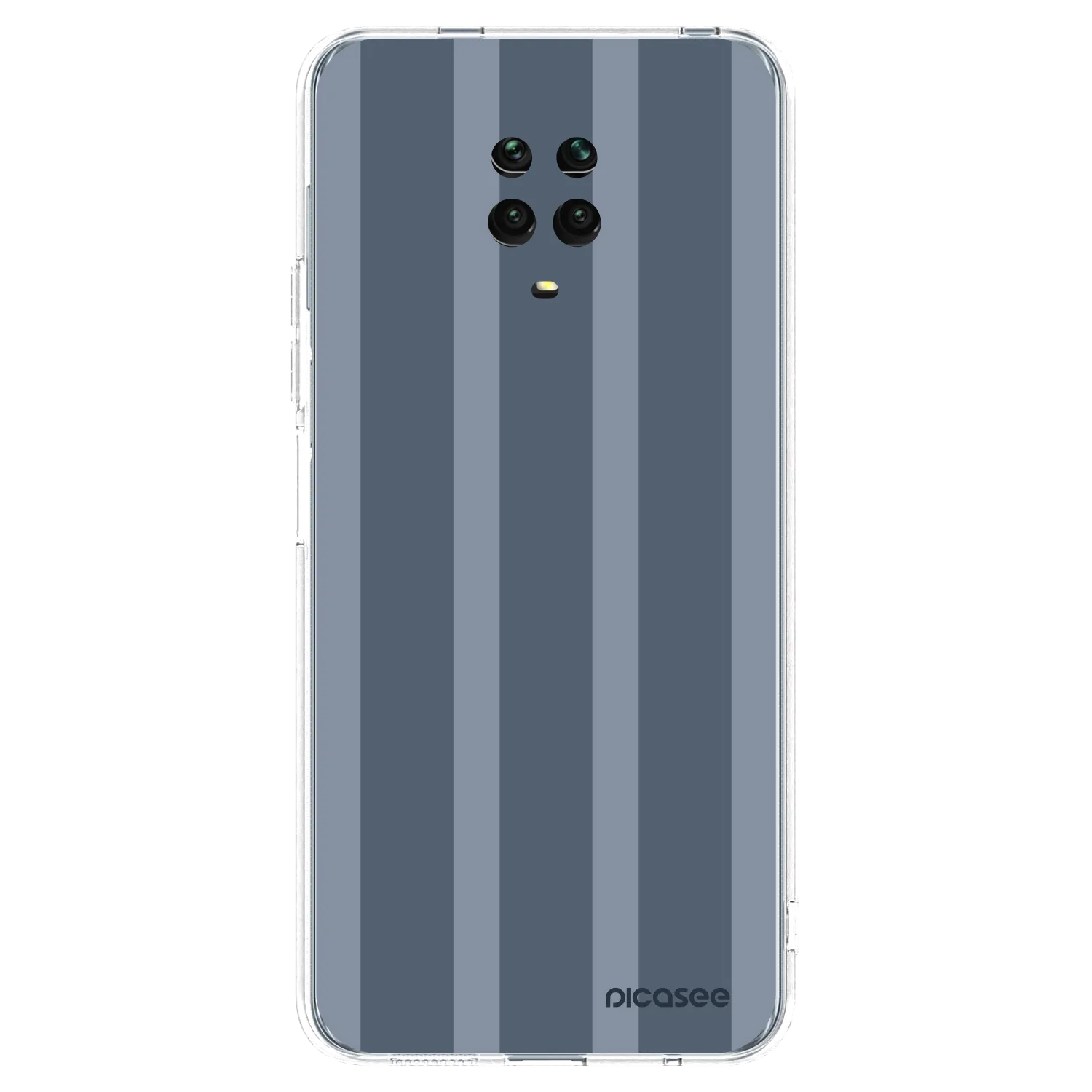 Picasee Xiaomi Redmi Note 9 Pro Hülle - Transparentes Silikon - Midnight lounge