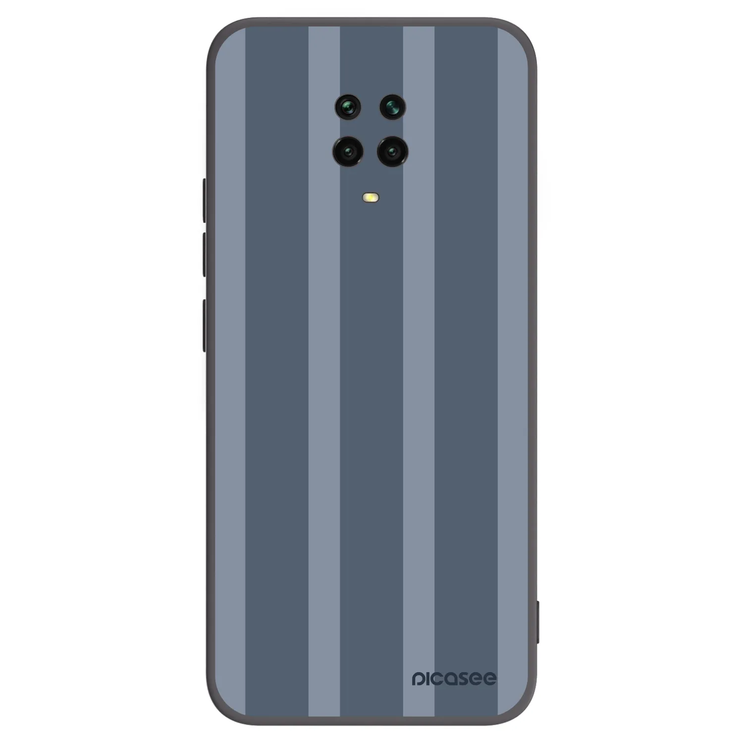 Picasee Xiaomi Redmi Note 9 Pro Hülle - Schwarzes Silikon - Midnight lounge
