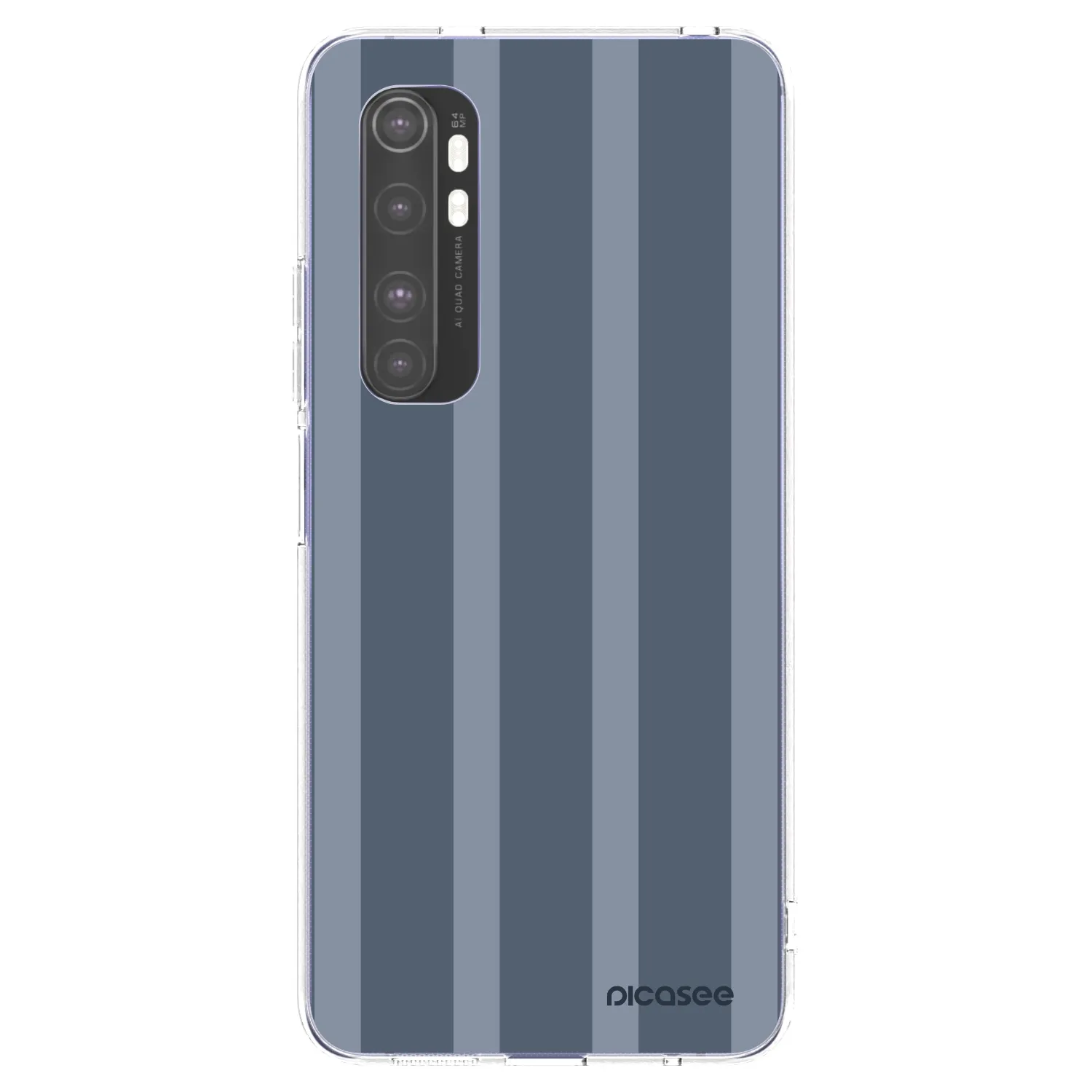 Picasee Xiaomi Mi Note 10 Lite Hülle - Transparentes Silikon - Midnight lounge