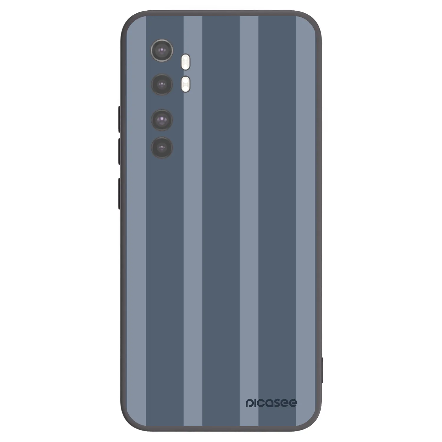 Picasee Xiaomi Mi Note 10 Lite Hülle - Schwarzes Silikon - Midnight lounge