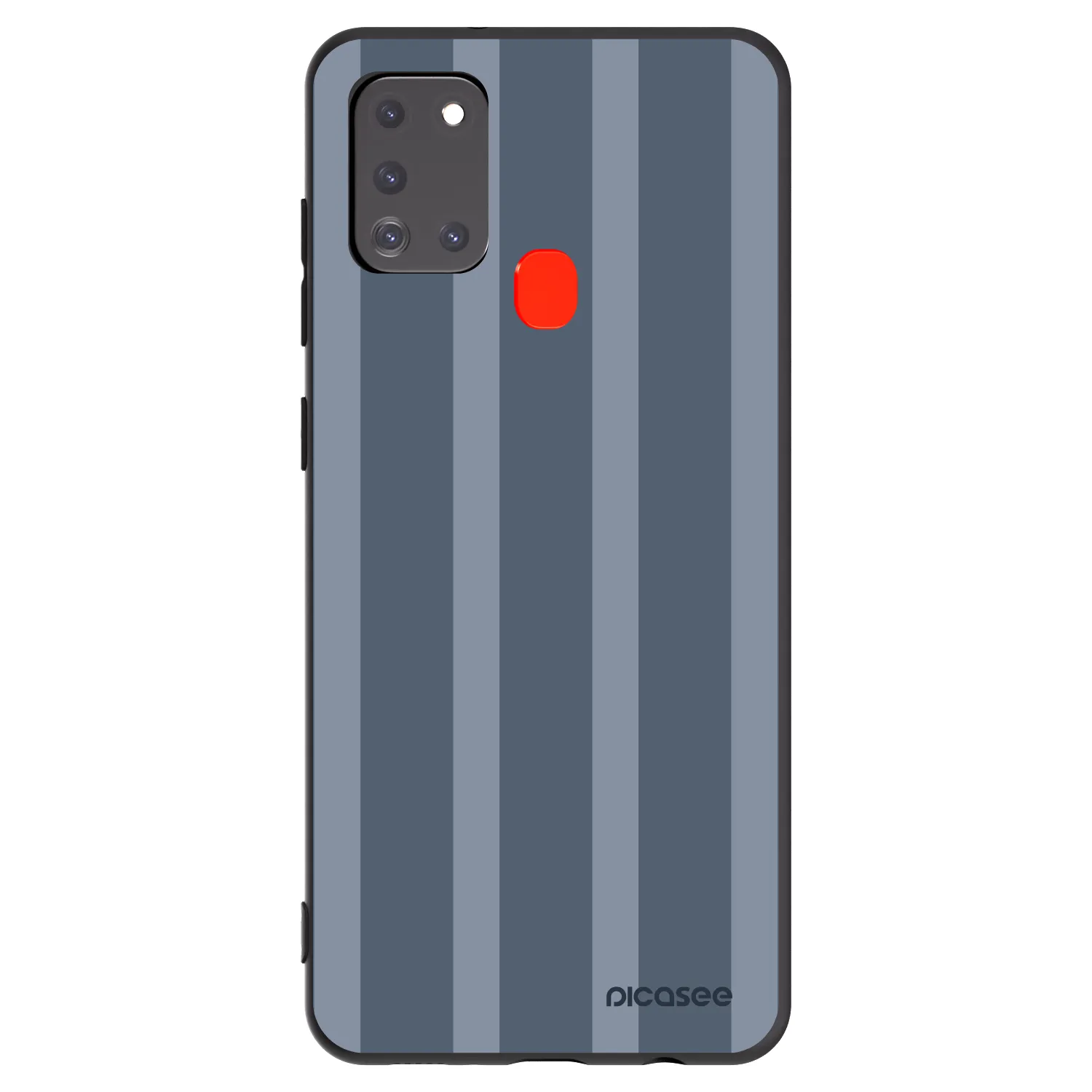 Picasee Samsung Galaxy A21s Hülle - Schwarzes Silikon - Midnight lounge