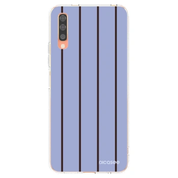 Picasee Samsung Galaxy A70 A705F Hülle - Transparentes Silikon - Poolside member