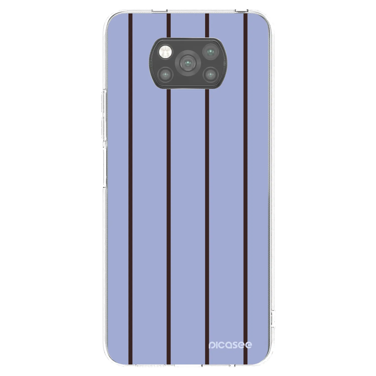 Picasee Xiaomi Poco X3 Hülle - Schwarzes Silikon - Poolside member