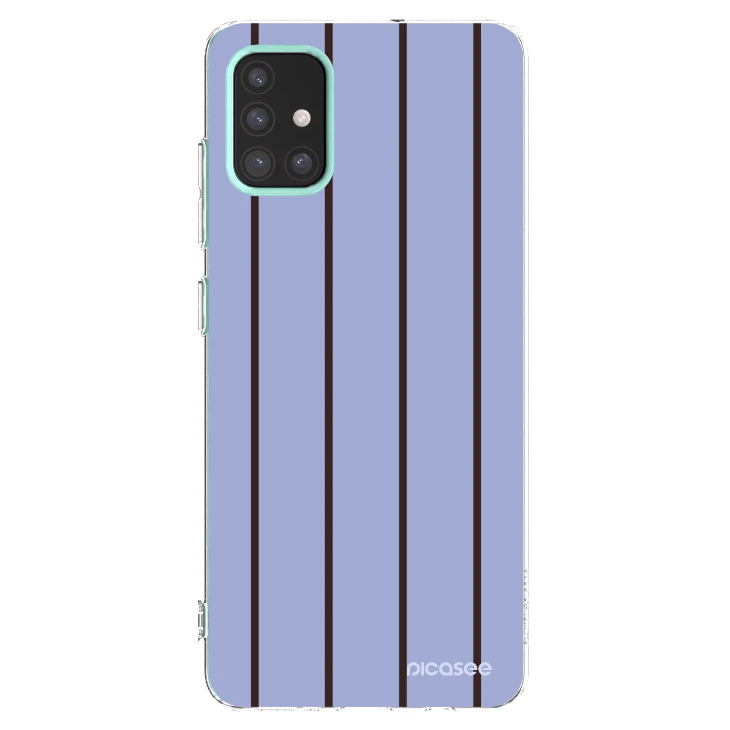 Picasee Samsung Galaxy M31s Hülle - Transparentes Silikon - Poolside member