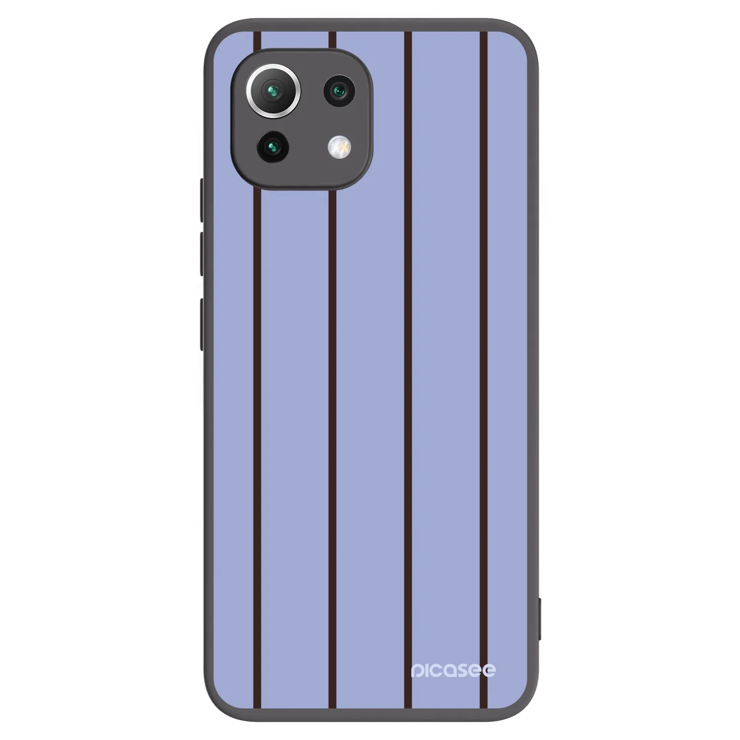 Picasee Xiaomi Mi 11 Lite Hülle - Schwarzes Silikon - Poolside member