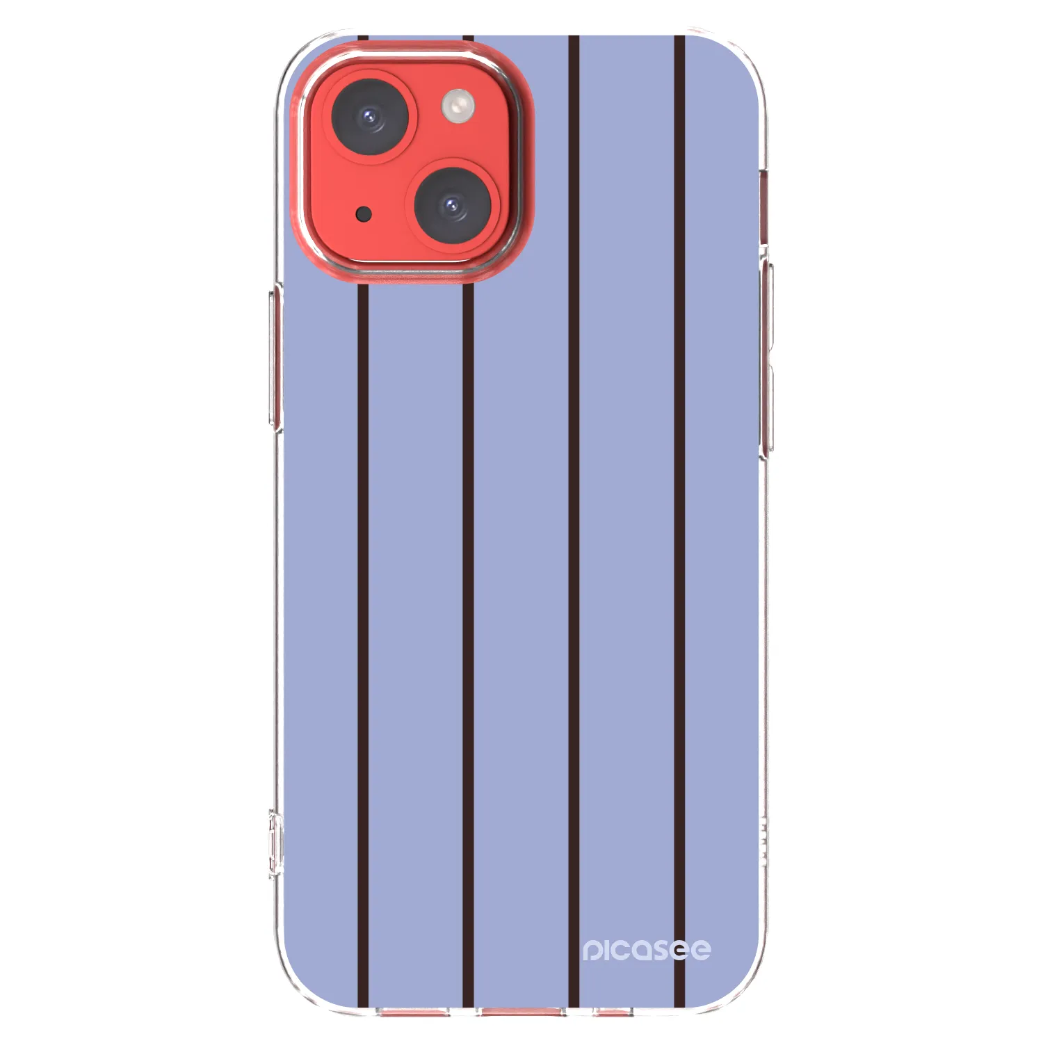 Picasee Apple iPhone 13 mini Hülle - Transparentes Silikon - Poolside member