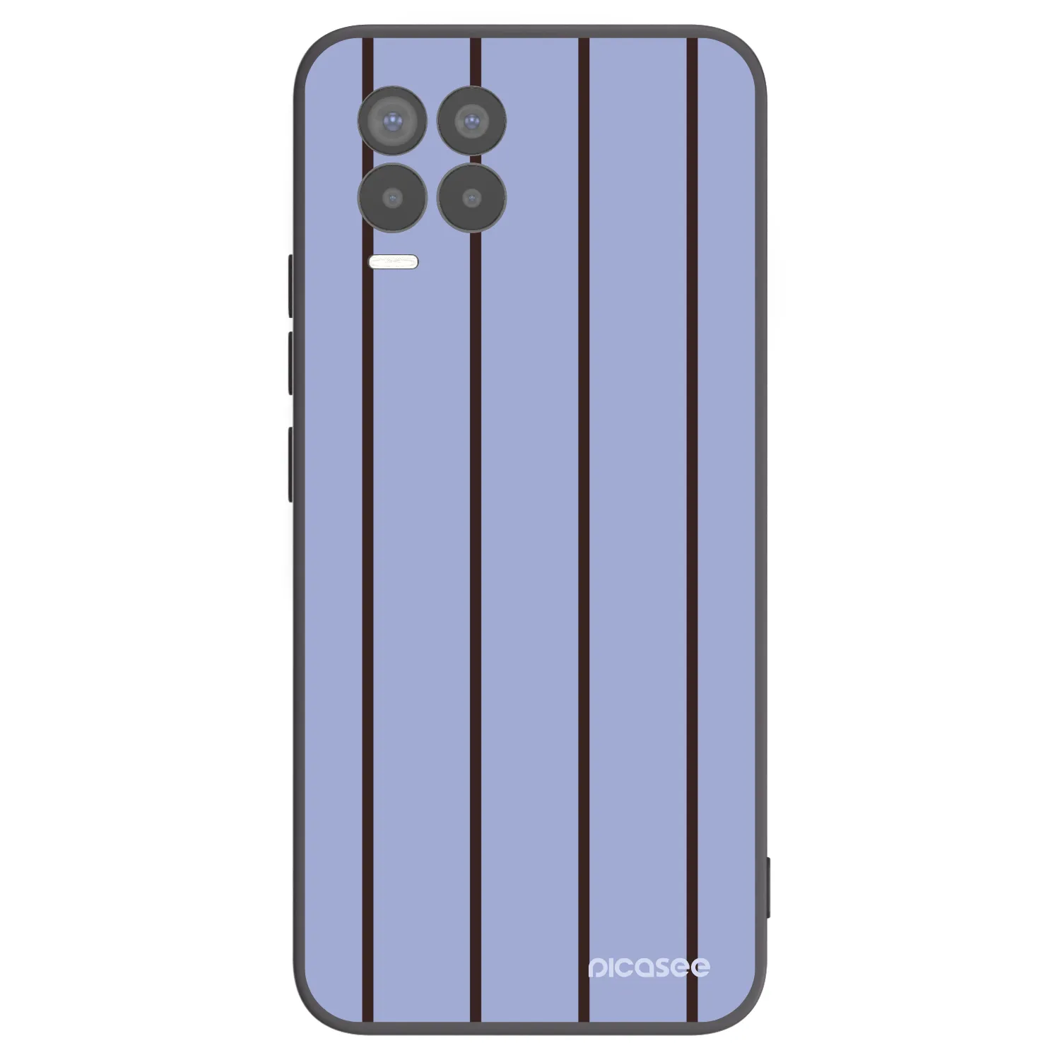 Picasee Realme 8 4G Hülle - Schwarzes Silikon - Poolside member