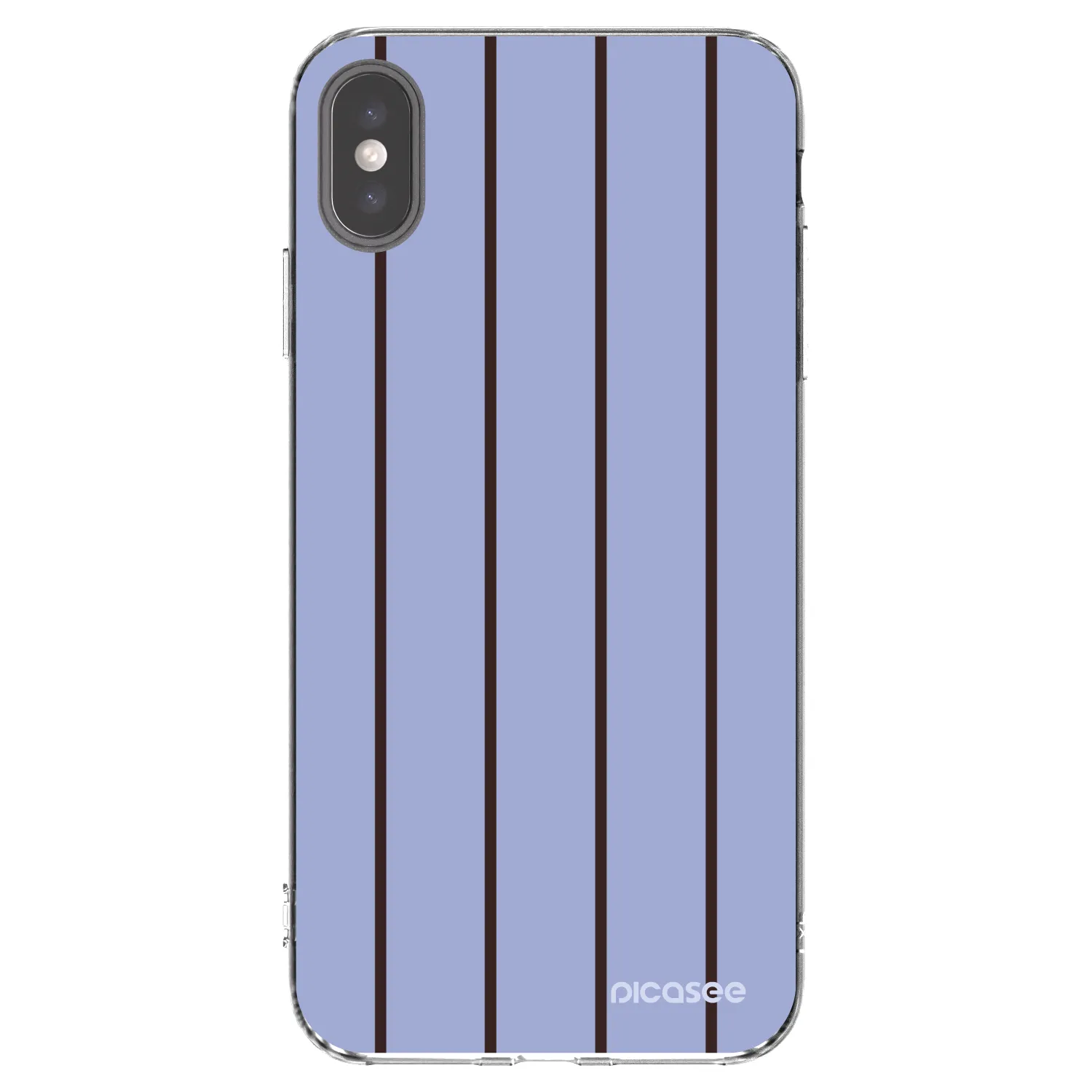 Picasee Apple iPhone XS Max Hülle - Transparentes Silikon - Poolside member