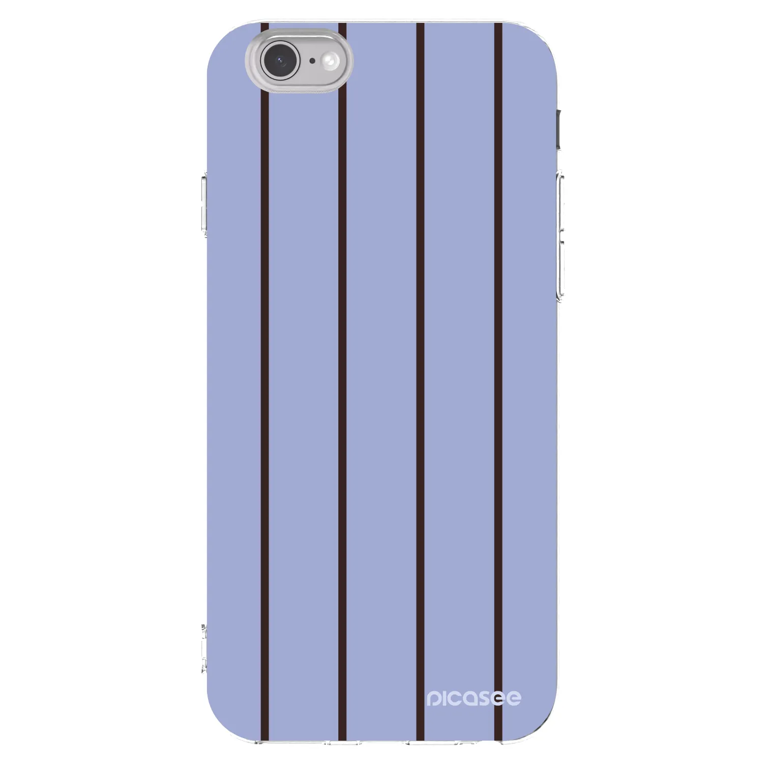 Picasee Apple iPhone 6/6S Hülle - Transparentes Silikon - Poolside member