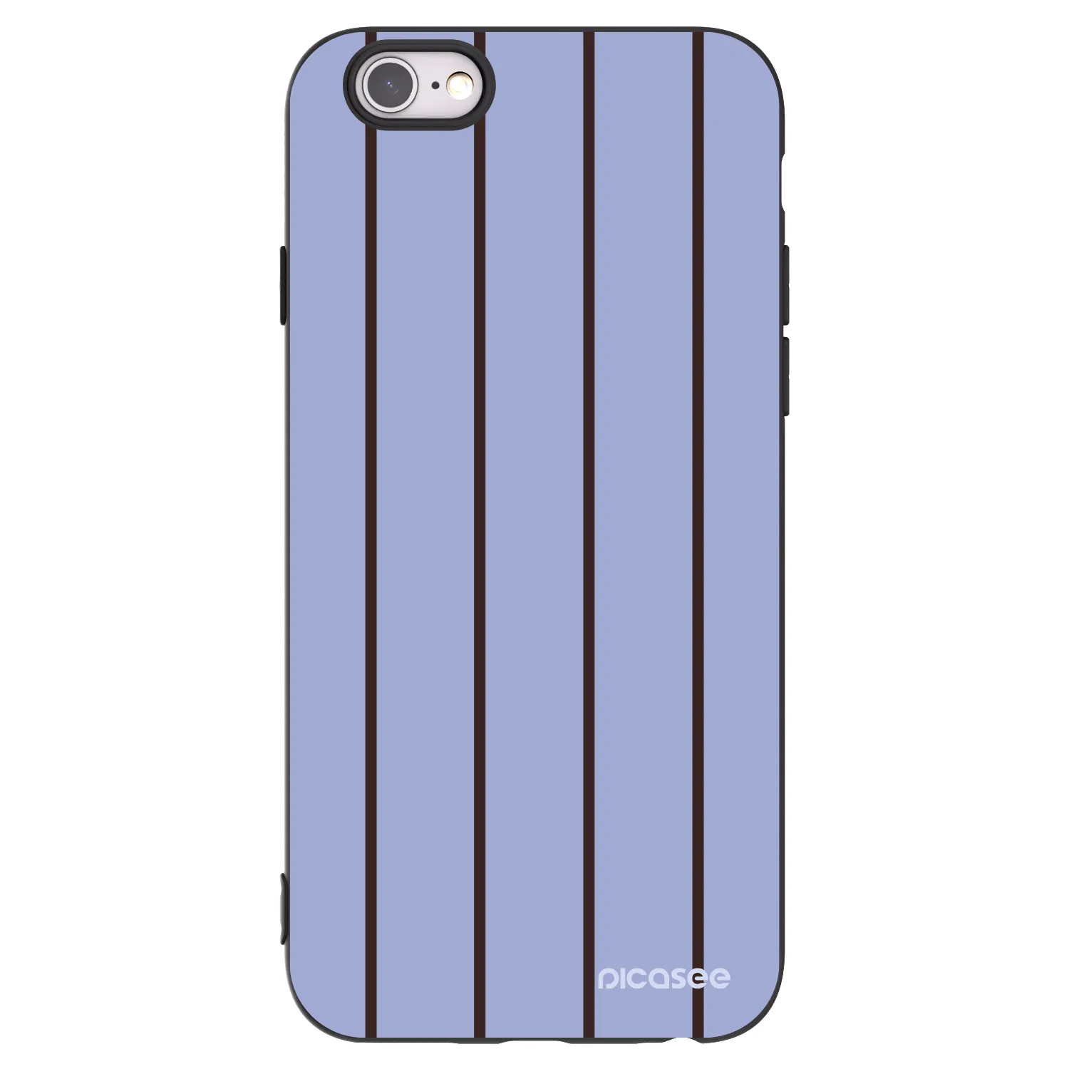 Picasee Apple iPhone 6/6S Hülle - Schwarzes Silikon - Poolside member