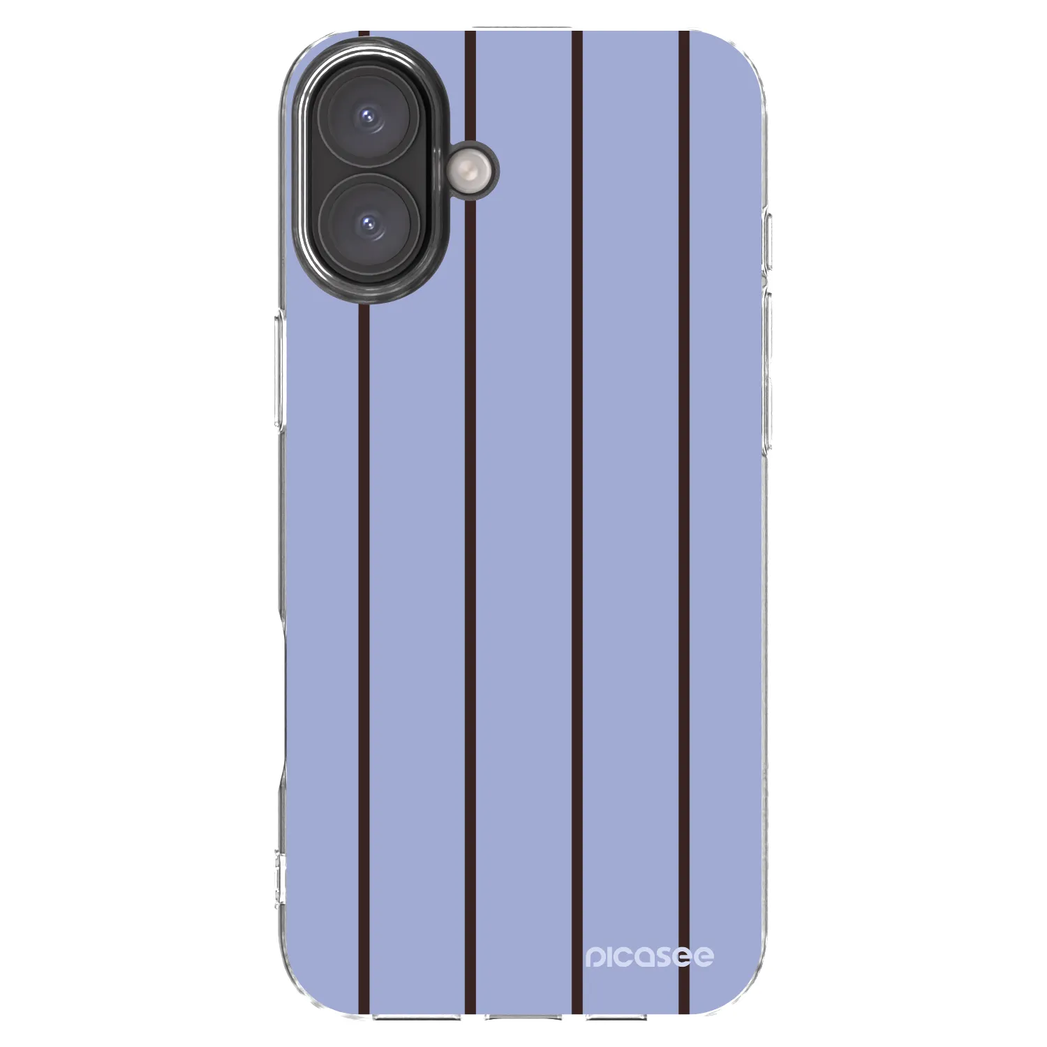 Picasee Apple iPhone 16 Plus Hülle - Transparentes Silikon - Poolside member